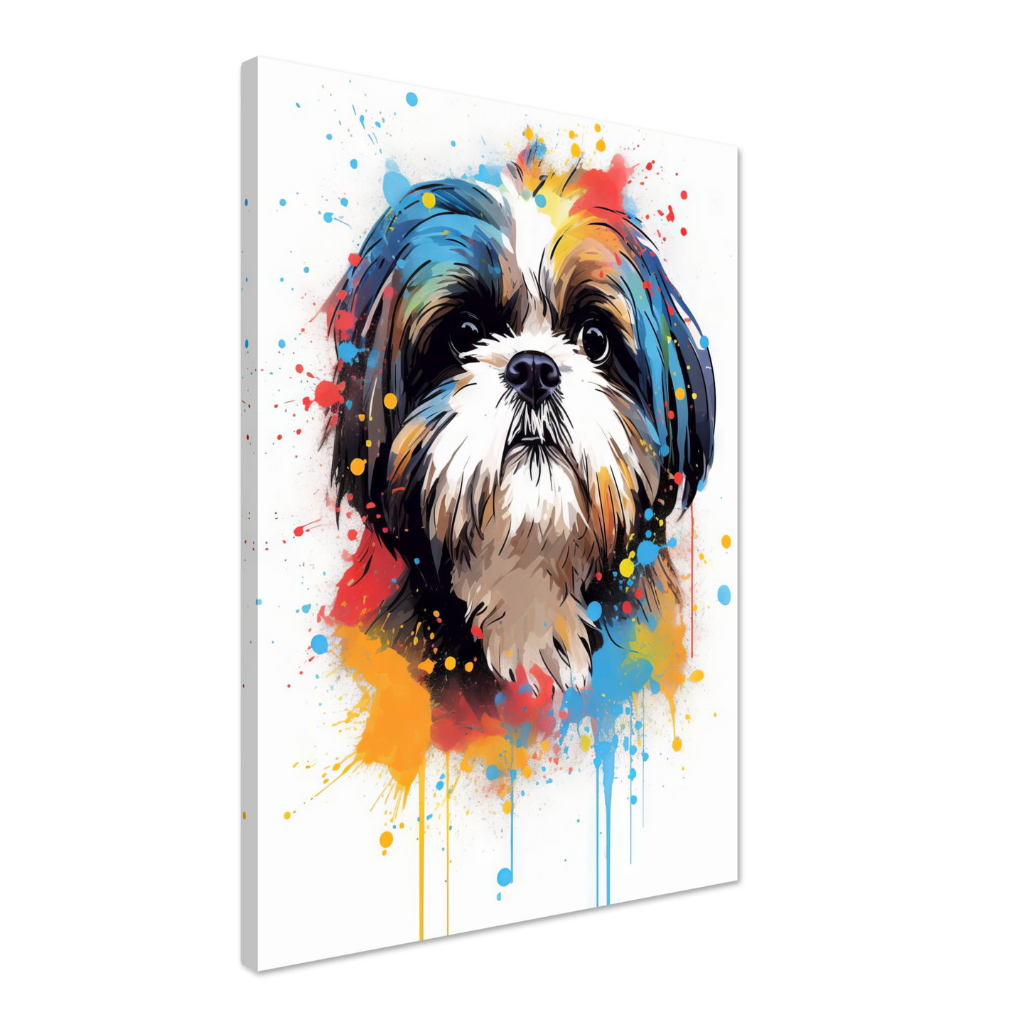Hund Shih Tzu Pop-Art (DOG23)