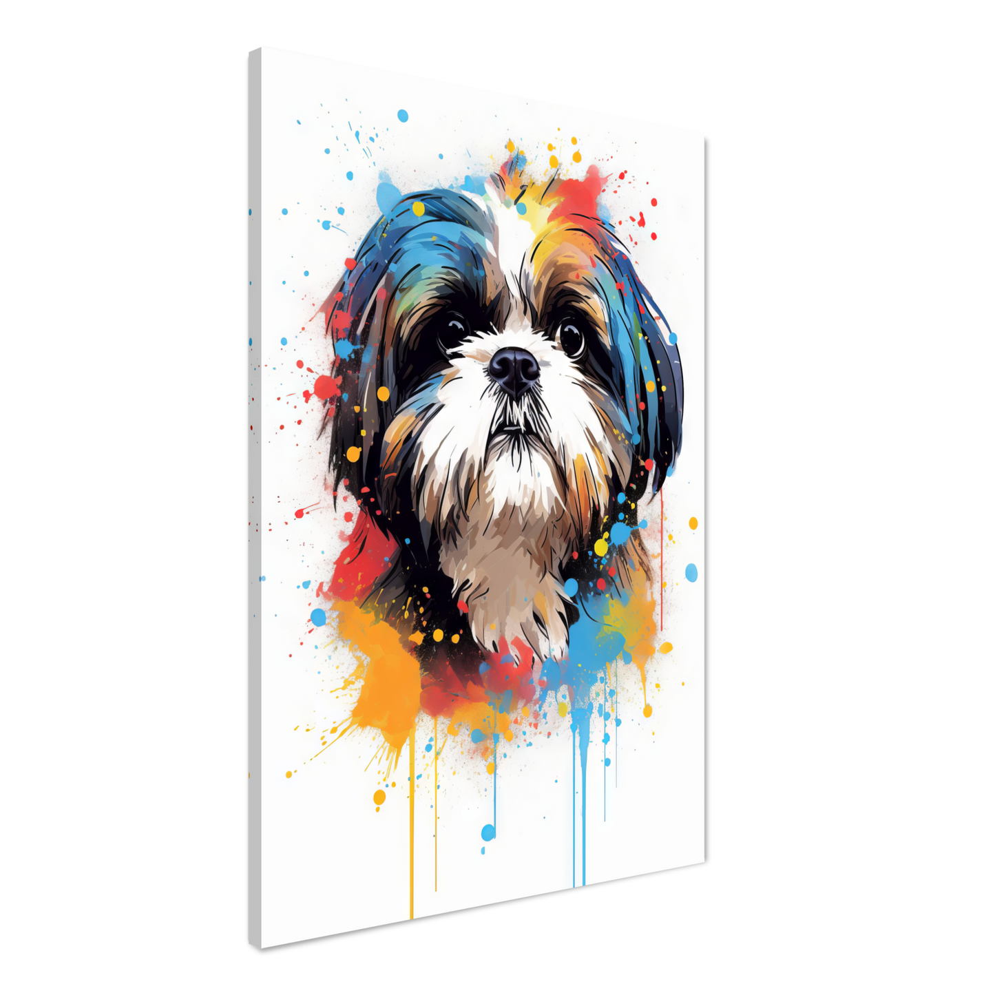 Hund Shih Tzu Pop-Art (DOG23)