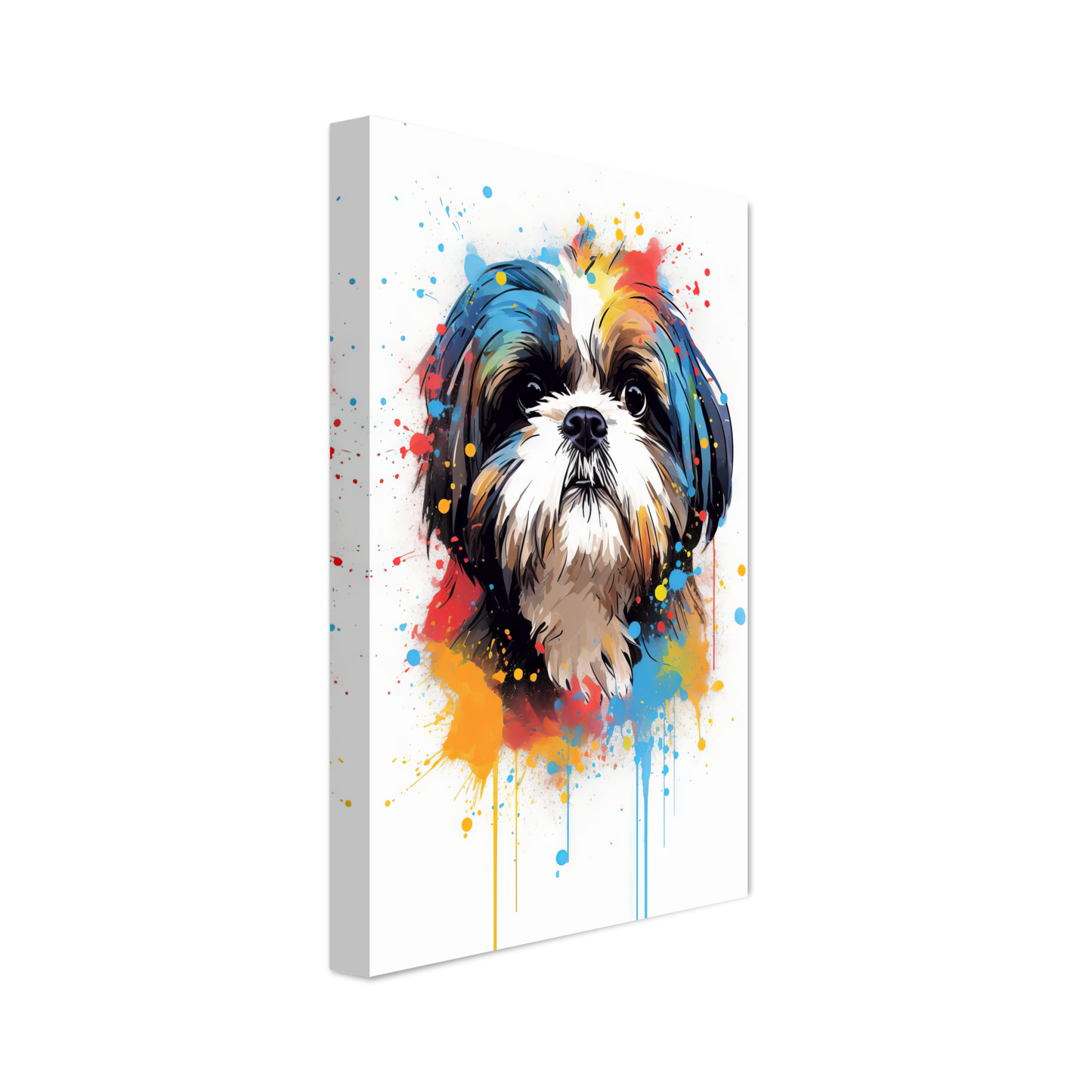 Hund Shih Tzu Pop-Art (DOG23)