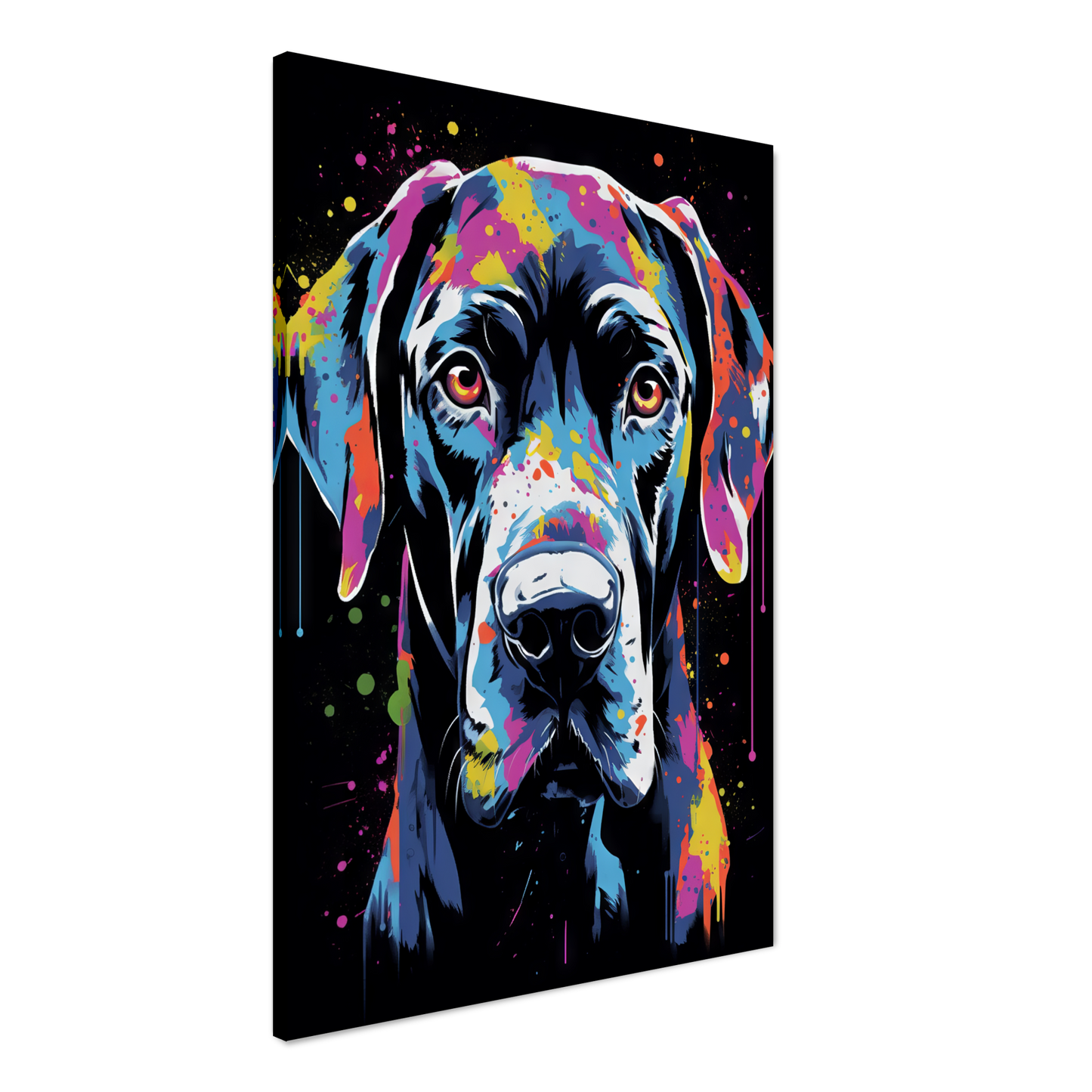Hund Deutsche Dogge Pop-Art (DOG25)