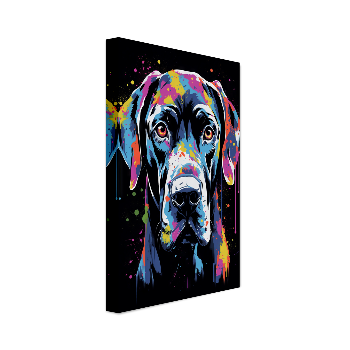 Hund Deutsche Dogge Pop-Art (DOG25)