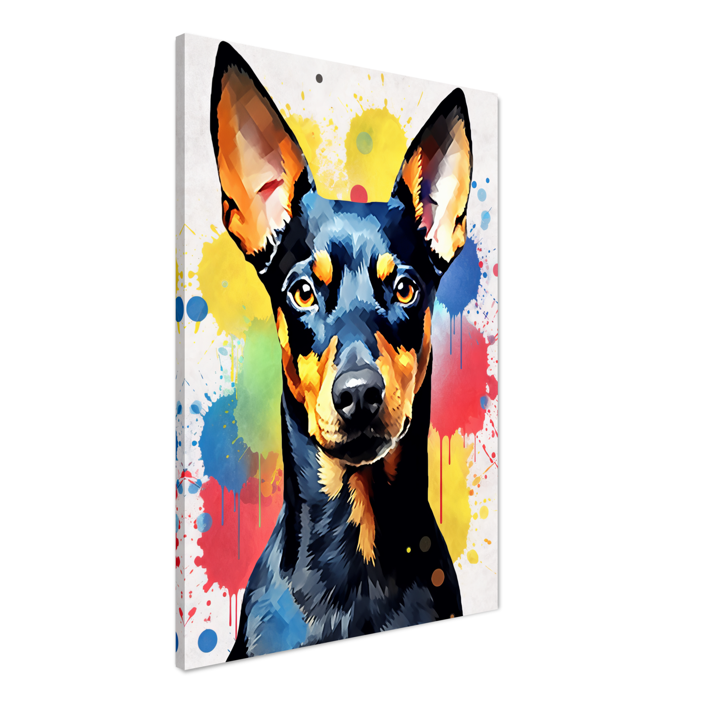 Deutscher Pinscher Pop-Art (DOG261)