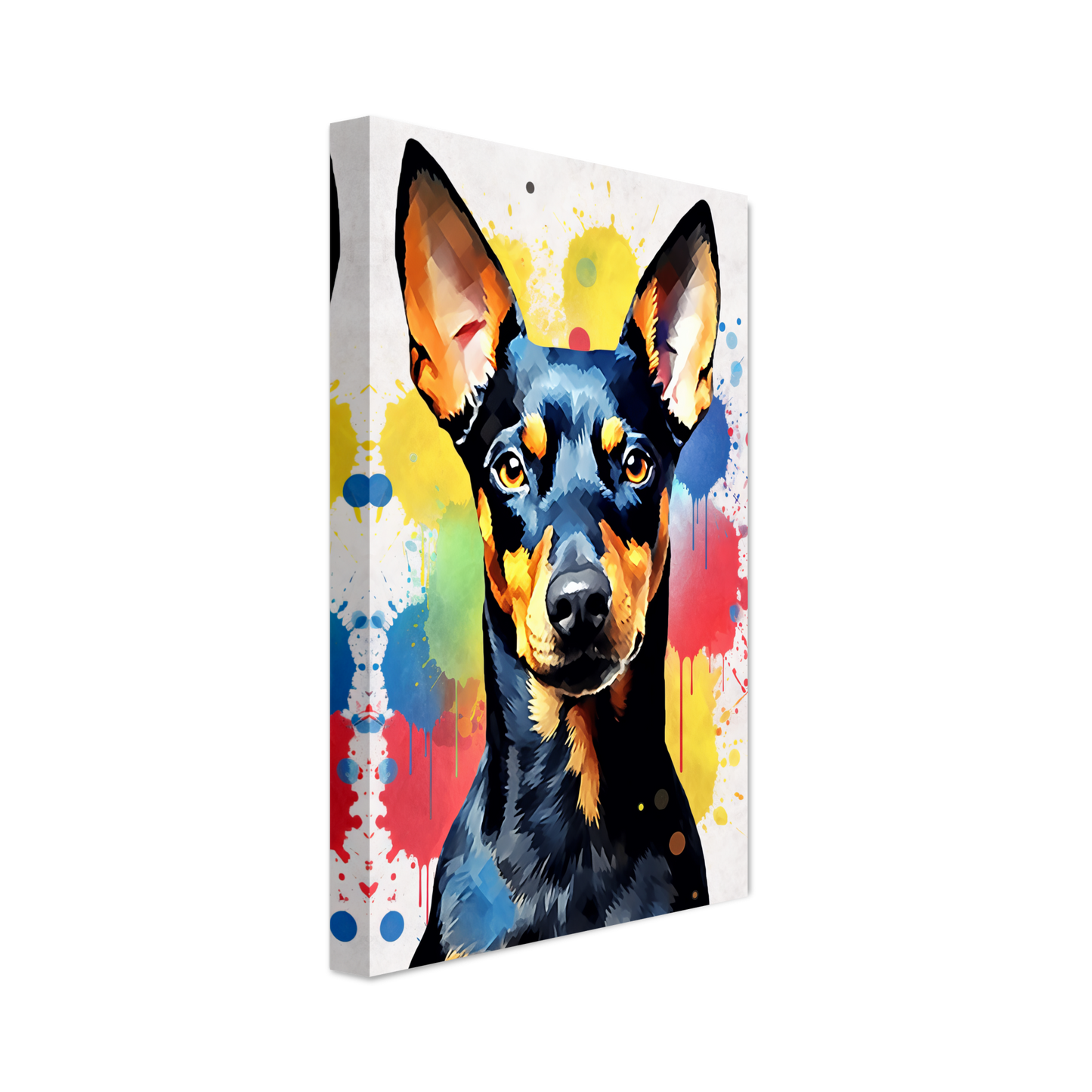 Deutscher Pinscher Pop-Art (DOG261)