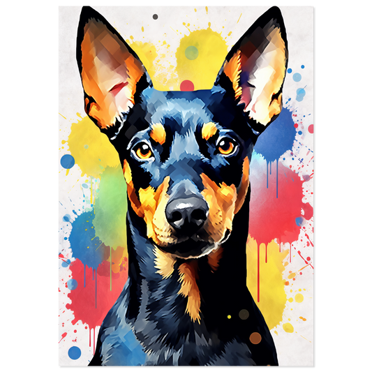 German Pinscher Pop Art (DOG261)