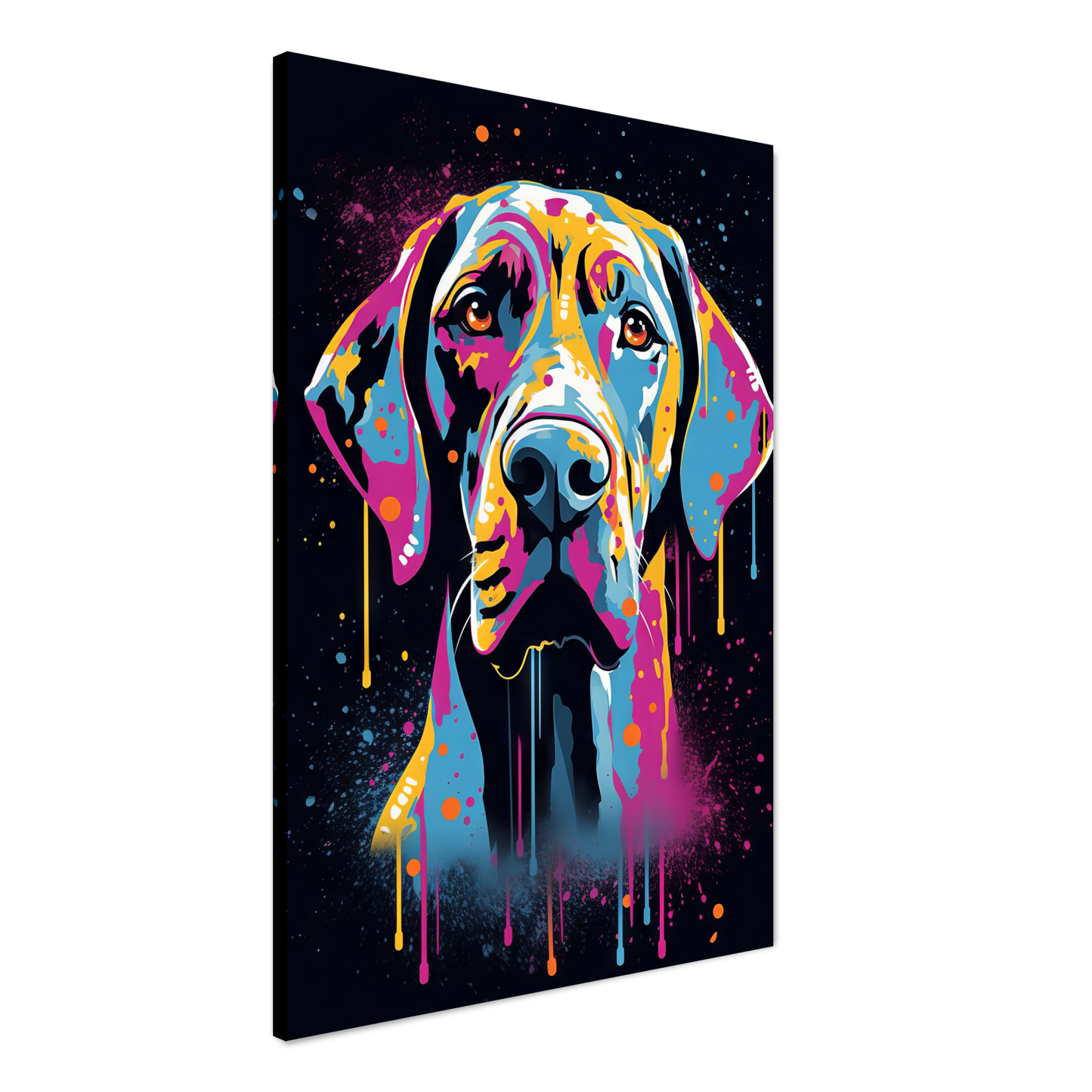 Hund Deutsche Dogge Pop-Art (DOG26)