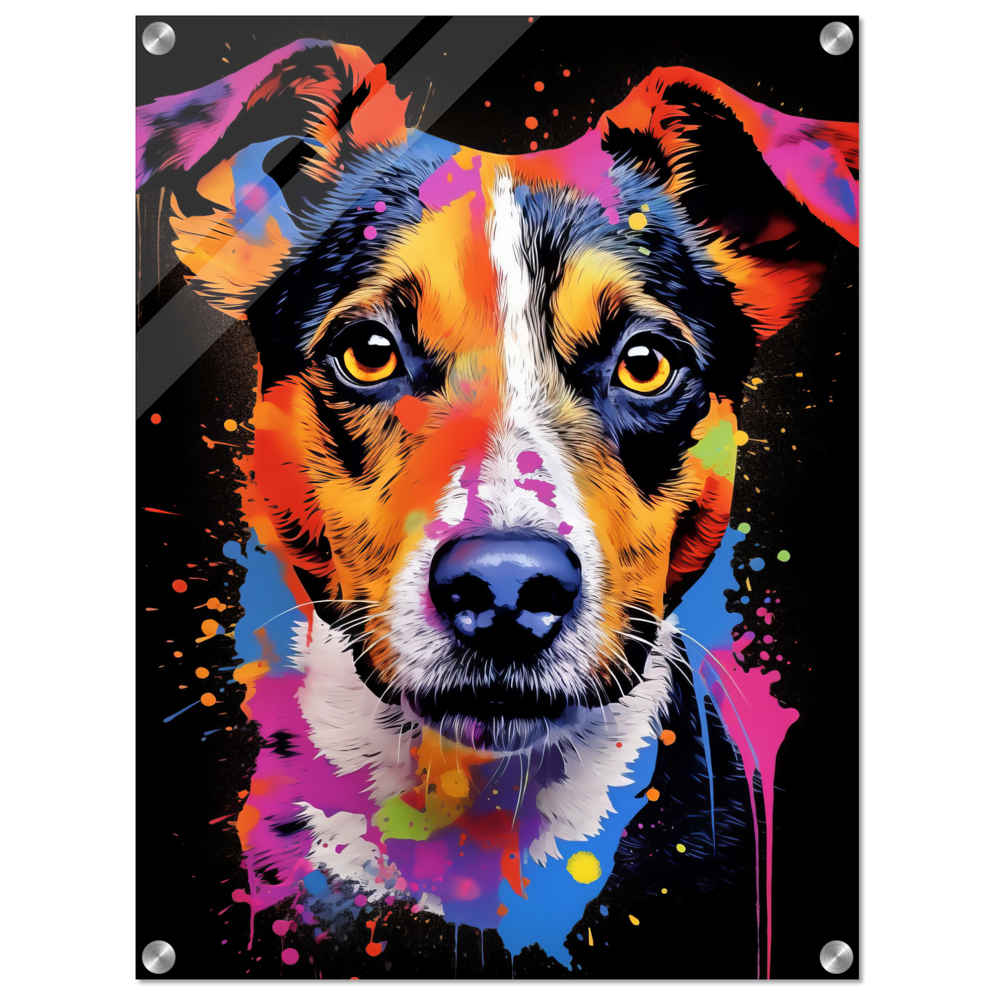 Jack Russell Terrier Pop Art (DOG277)