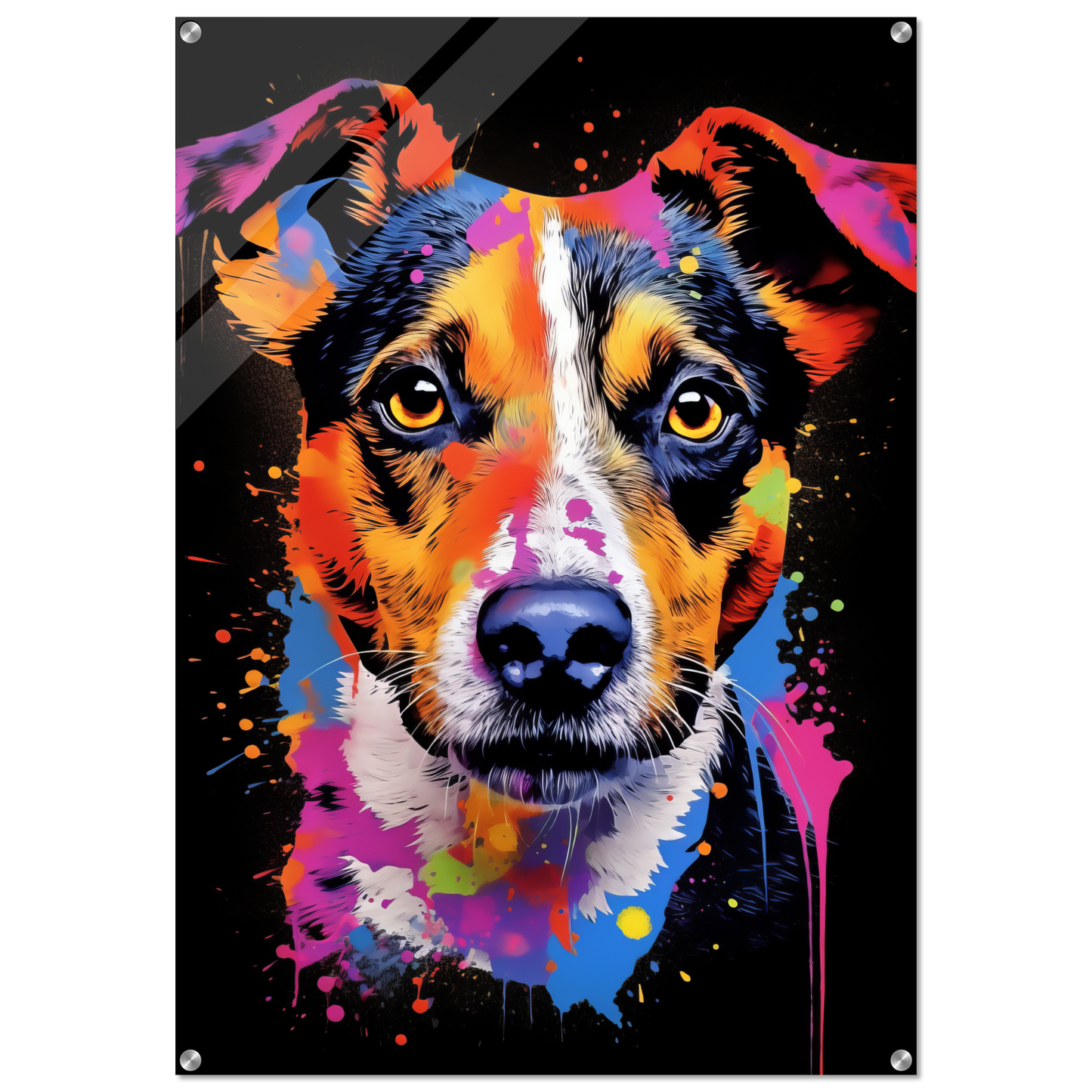 Jack Russell Terrier Pop Art (DOG277)