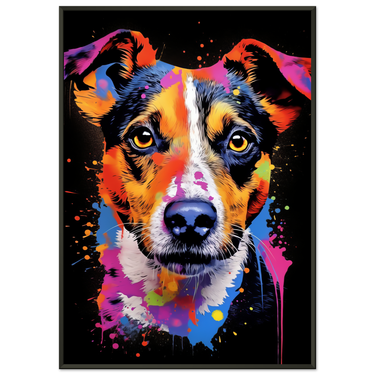 Jack Russell Terrier Pop Art (DOG277)