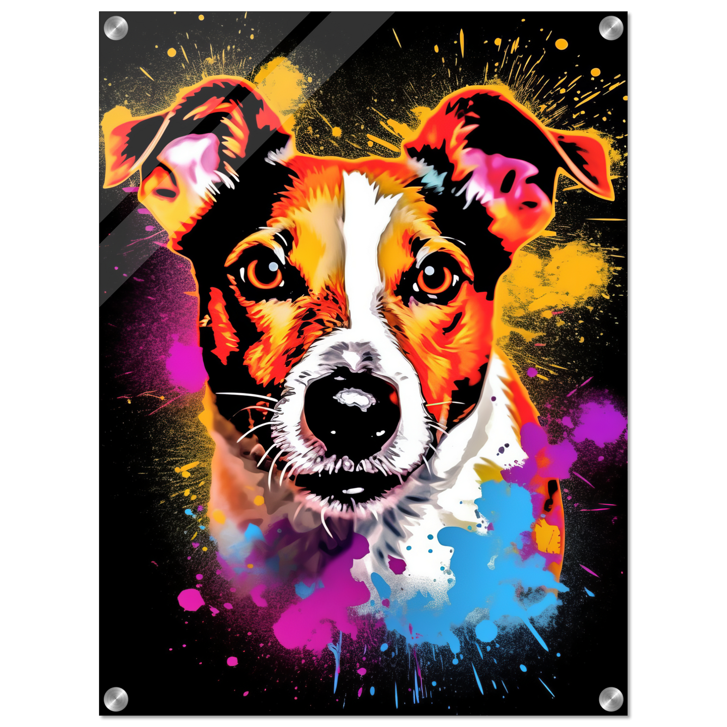 Jack Russell Terrier Pop-Art (DOG278)