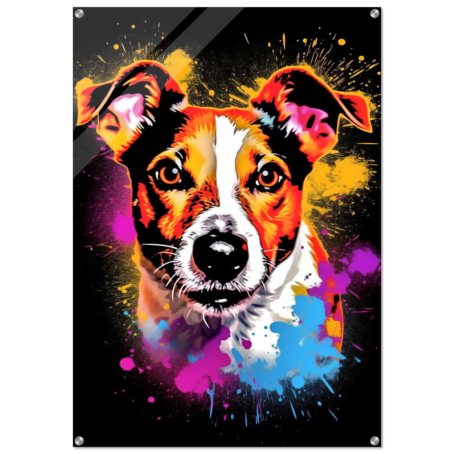 Jack Russell Terrier Pop-Art (DOG278)