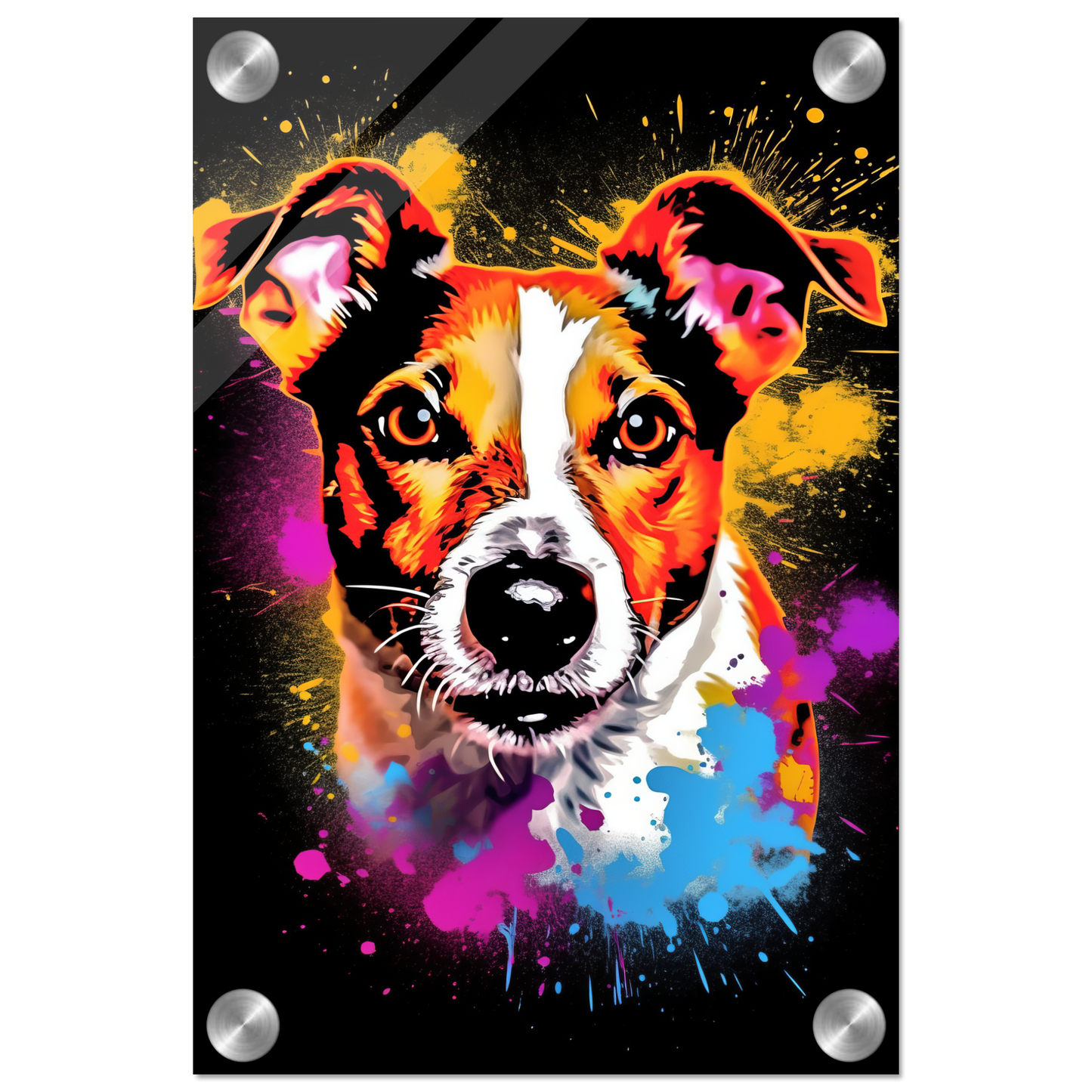 Jack Russell Terrier Pop-Art (DOG278)
