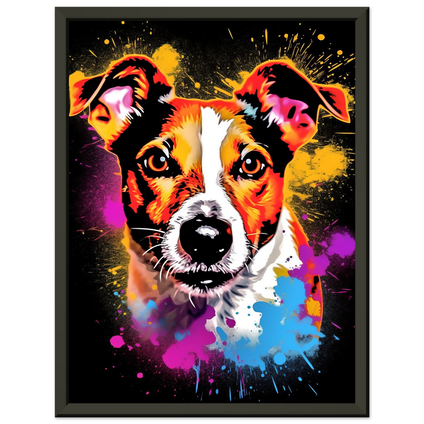 Jack Russell Terrier Pop-Art (DOG278)