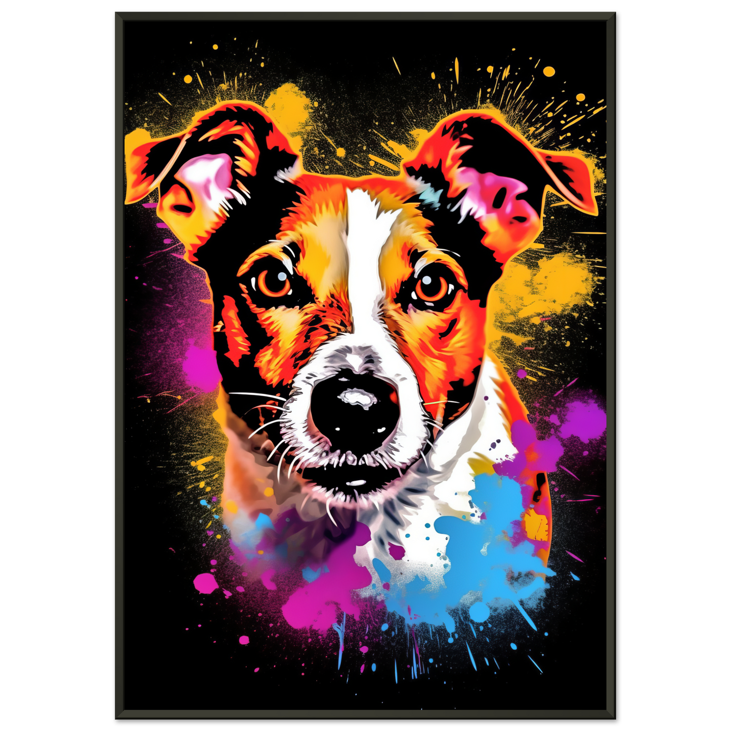 Jack Russell Terrier Pop-Art (DOG278)