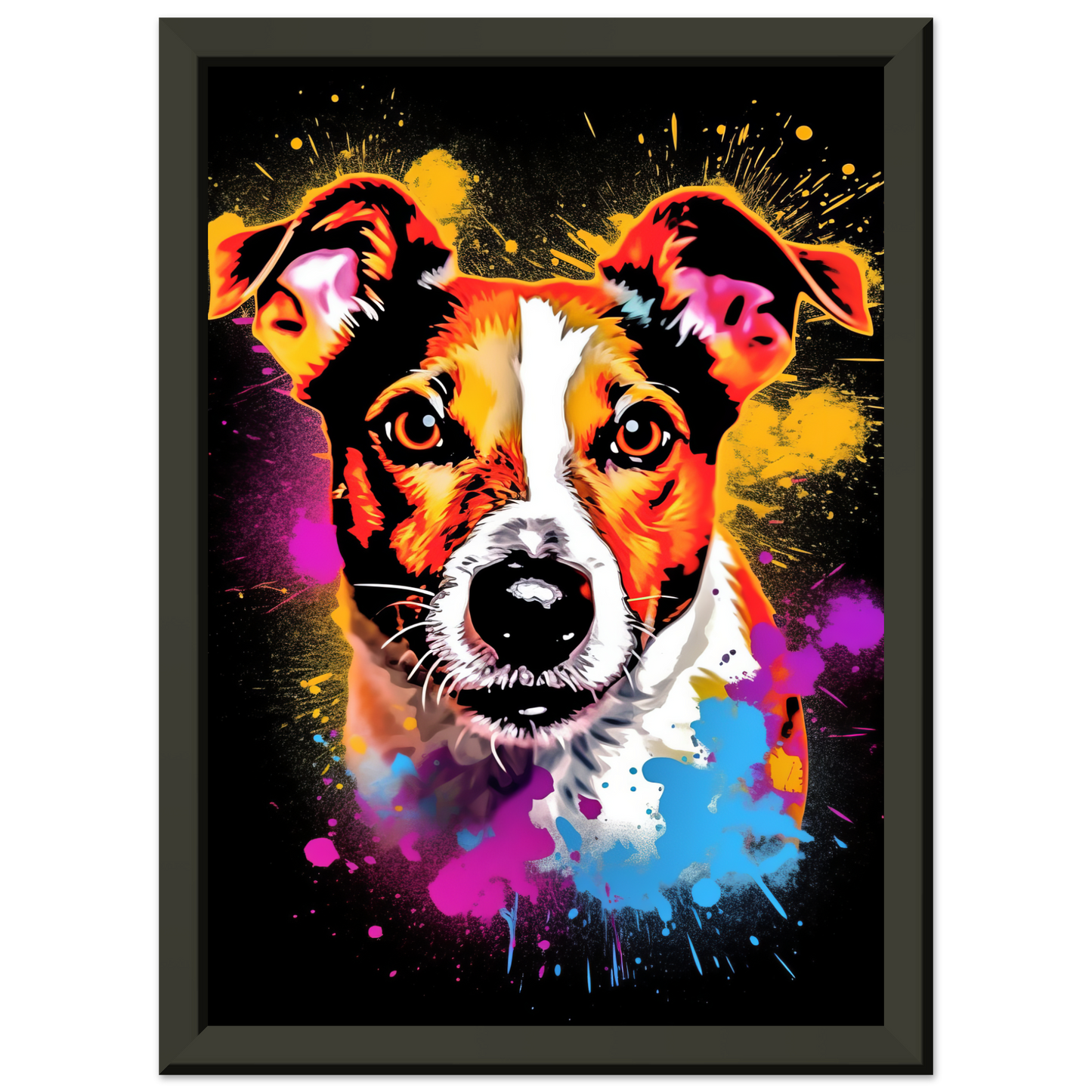 Jack Russell Terrier Pop-Art (DOG278)