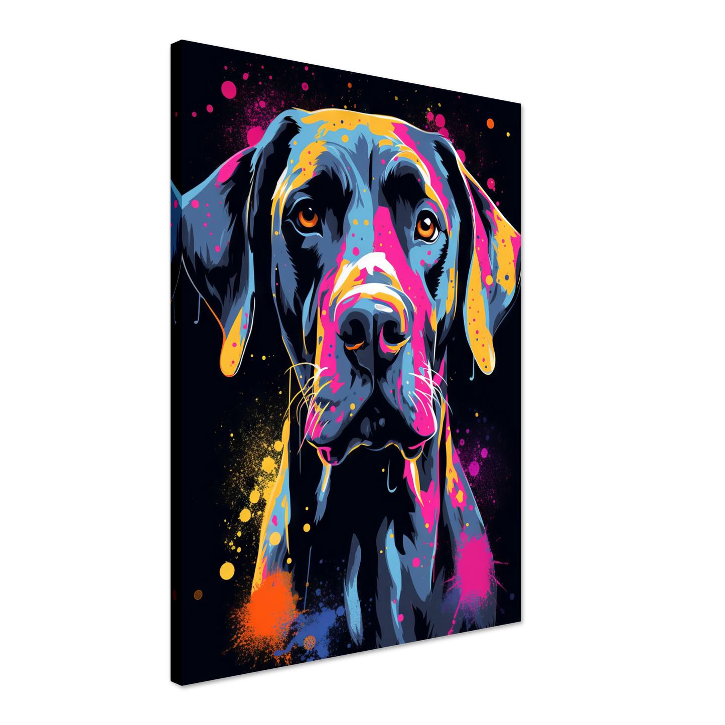 Hund Deutsche Dogge Pop-Art (DOG27)