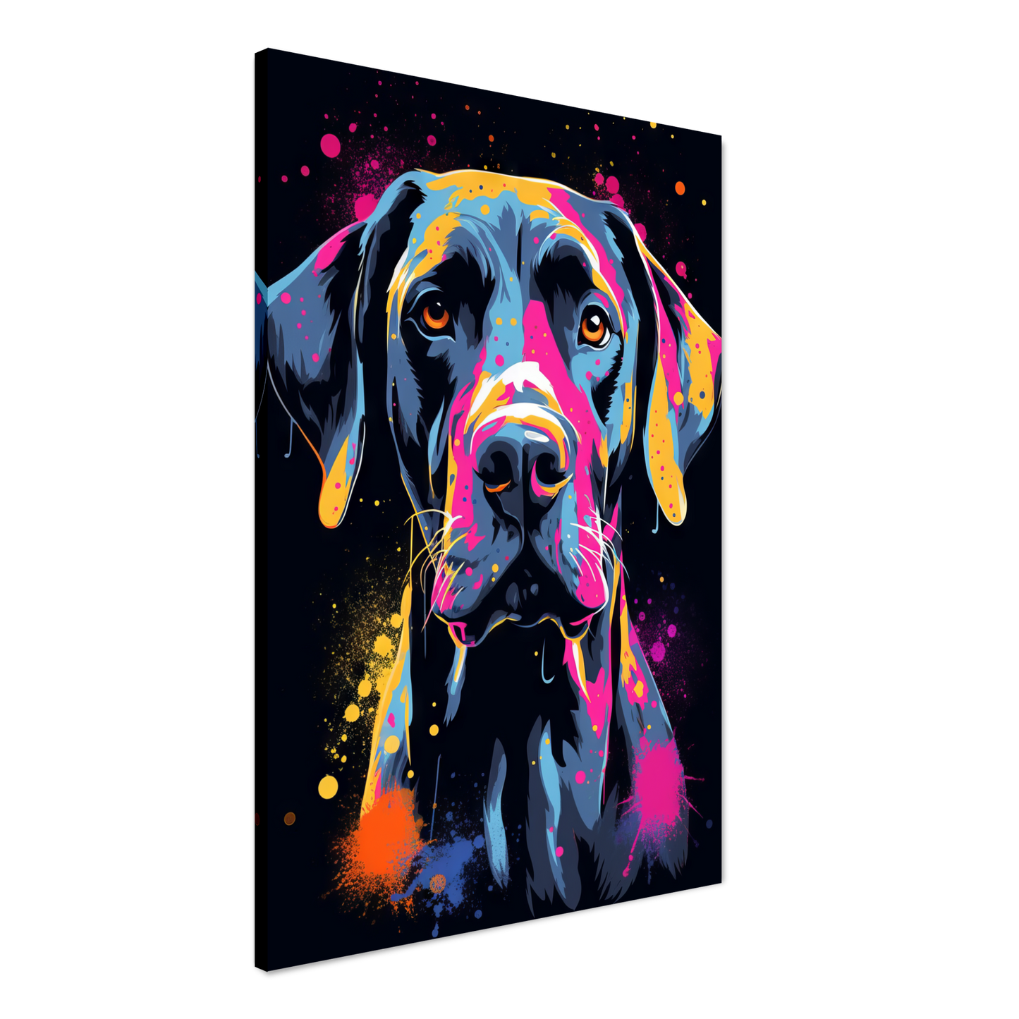 Hund Deutsche Dogge Pop-Art (DOG27)