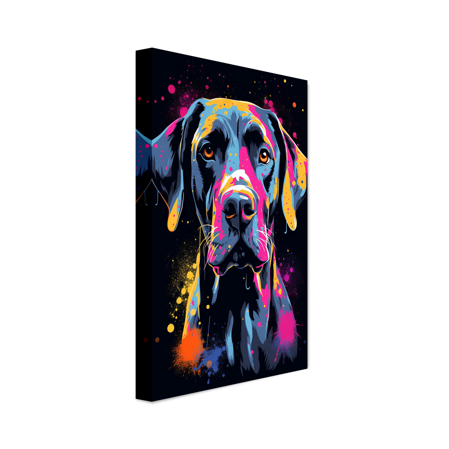 Hund Deutsche Dogge Pop-Art (DOG27)
