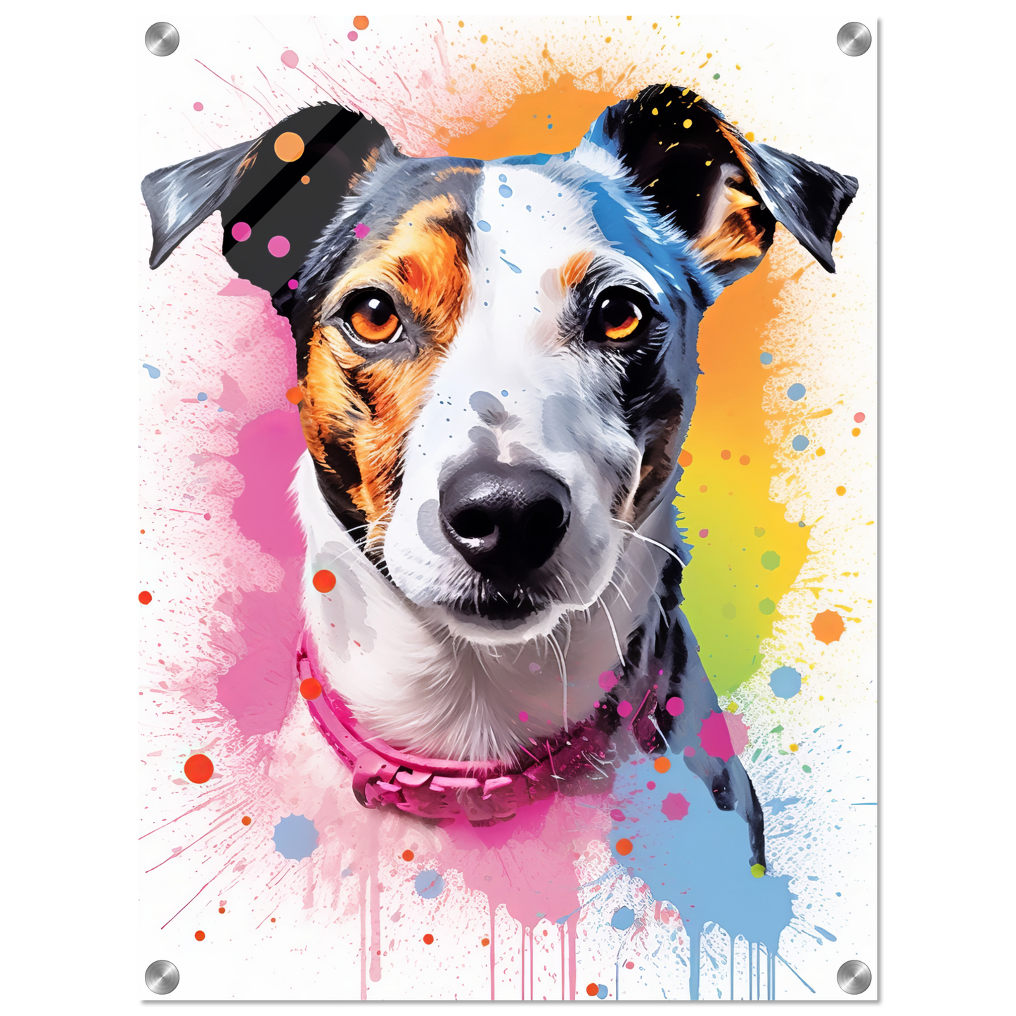 Jack Russell Terrier Pop Art (DOG282)