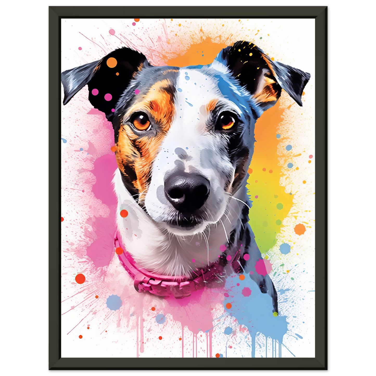 Jack Russell Terrier Pop Art (DOG282)