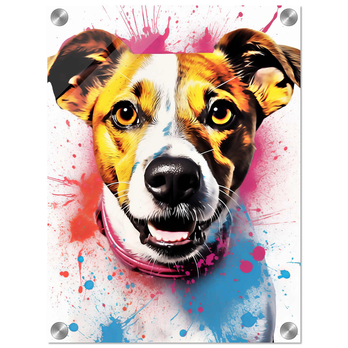 Jack Russell Terrier Pop Art (DOG284)