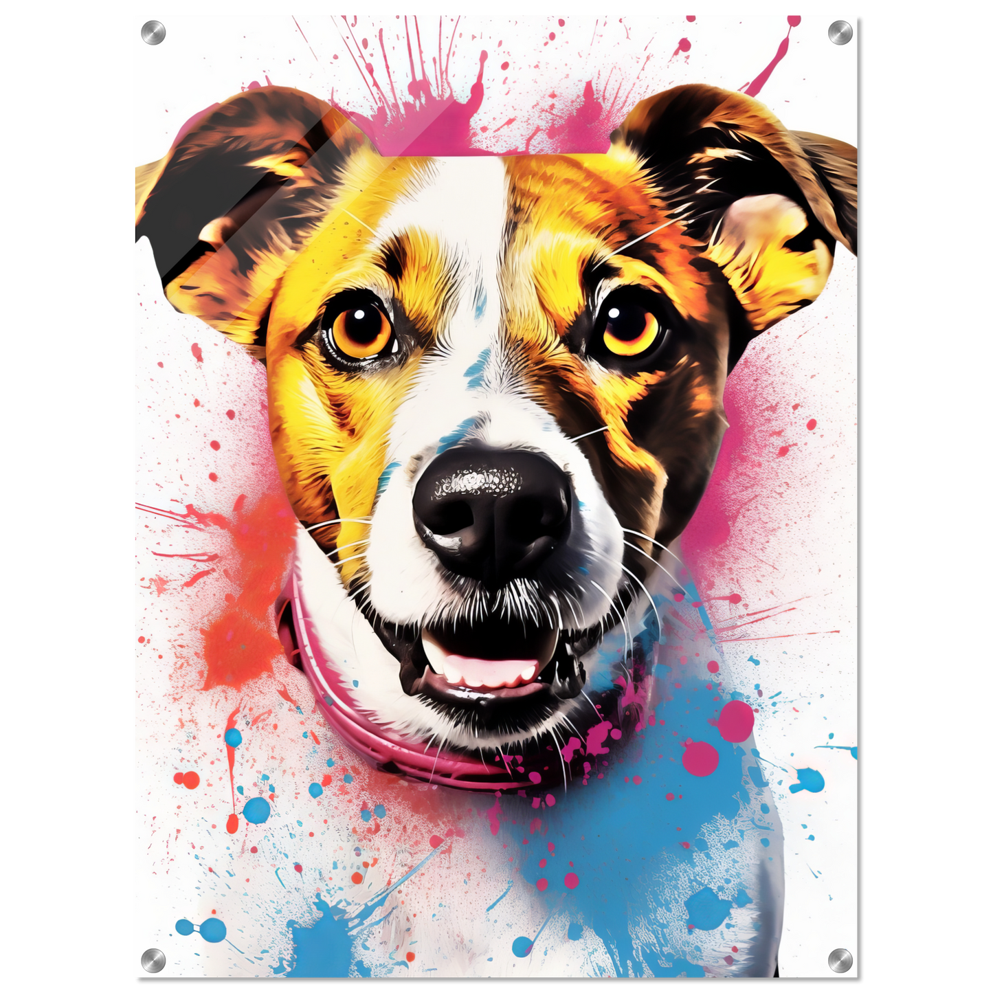 Jack Russell Terrier Pop Art (DOG284)