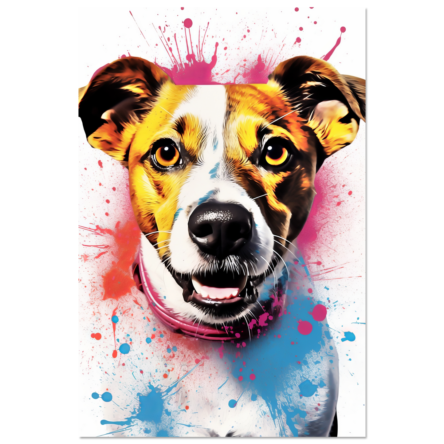 Jack Russell Terrier Pop Art (DOG284)