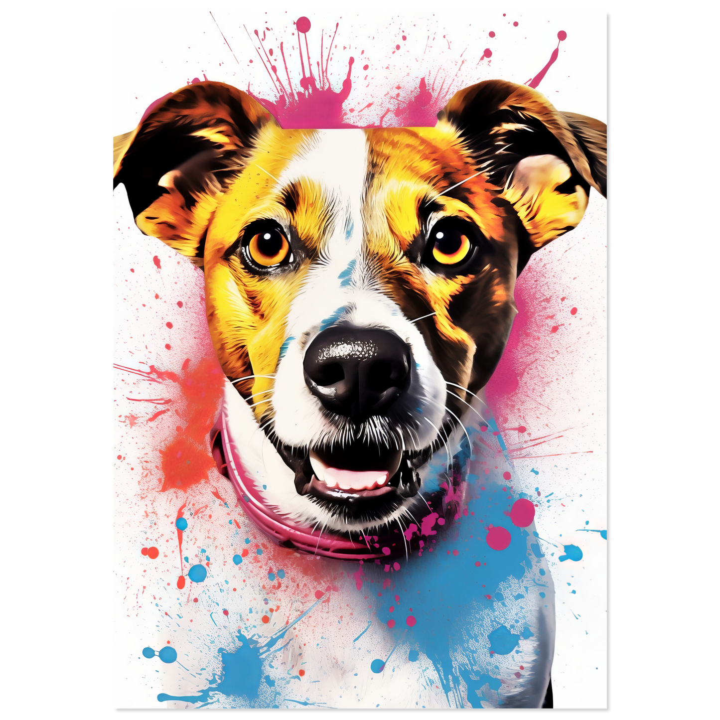 Jack Russell Terrier Pop Art (DOG284)