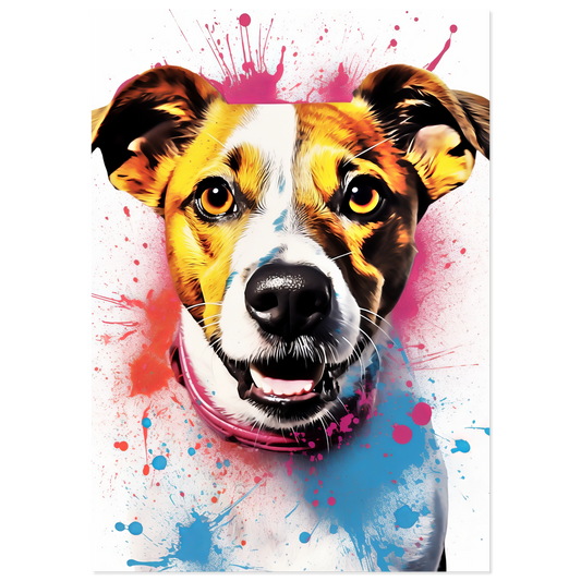 Jack Russell Terrier Pop Art (DOG284)