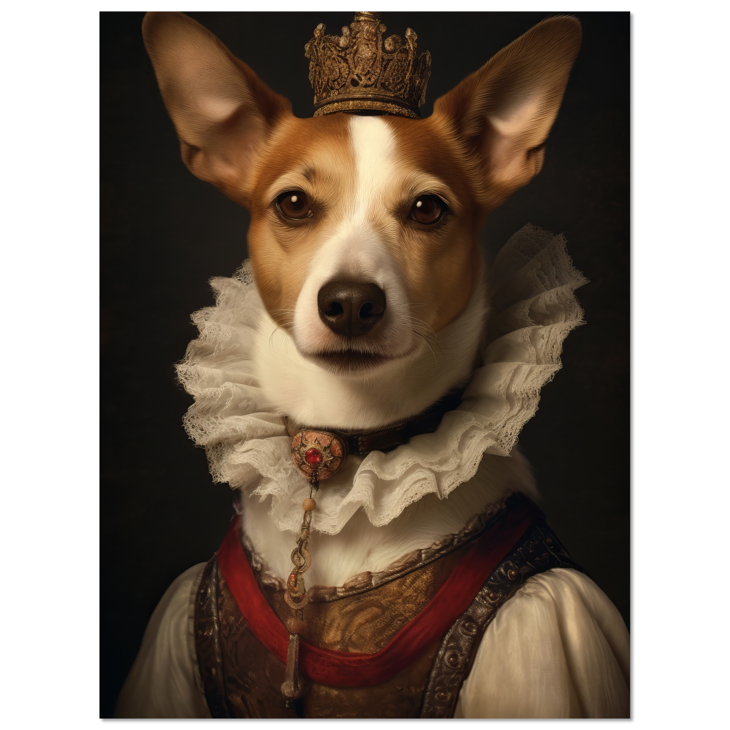 Jack Russell Terrier Renaissance (DOG285)