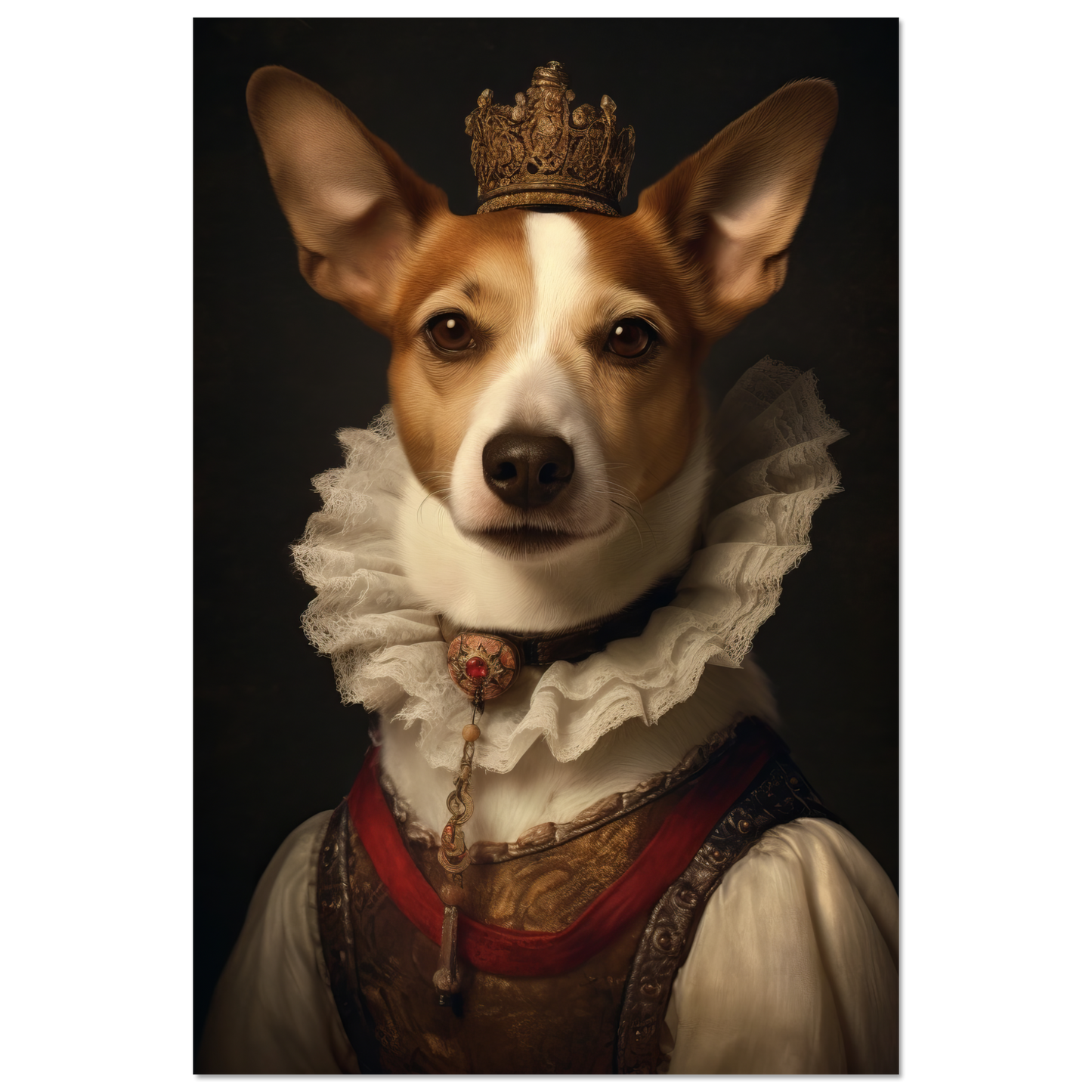 Jack Russell Terrier Renaissance (DOG285)