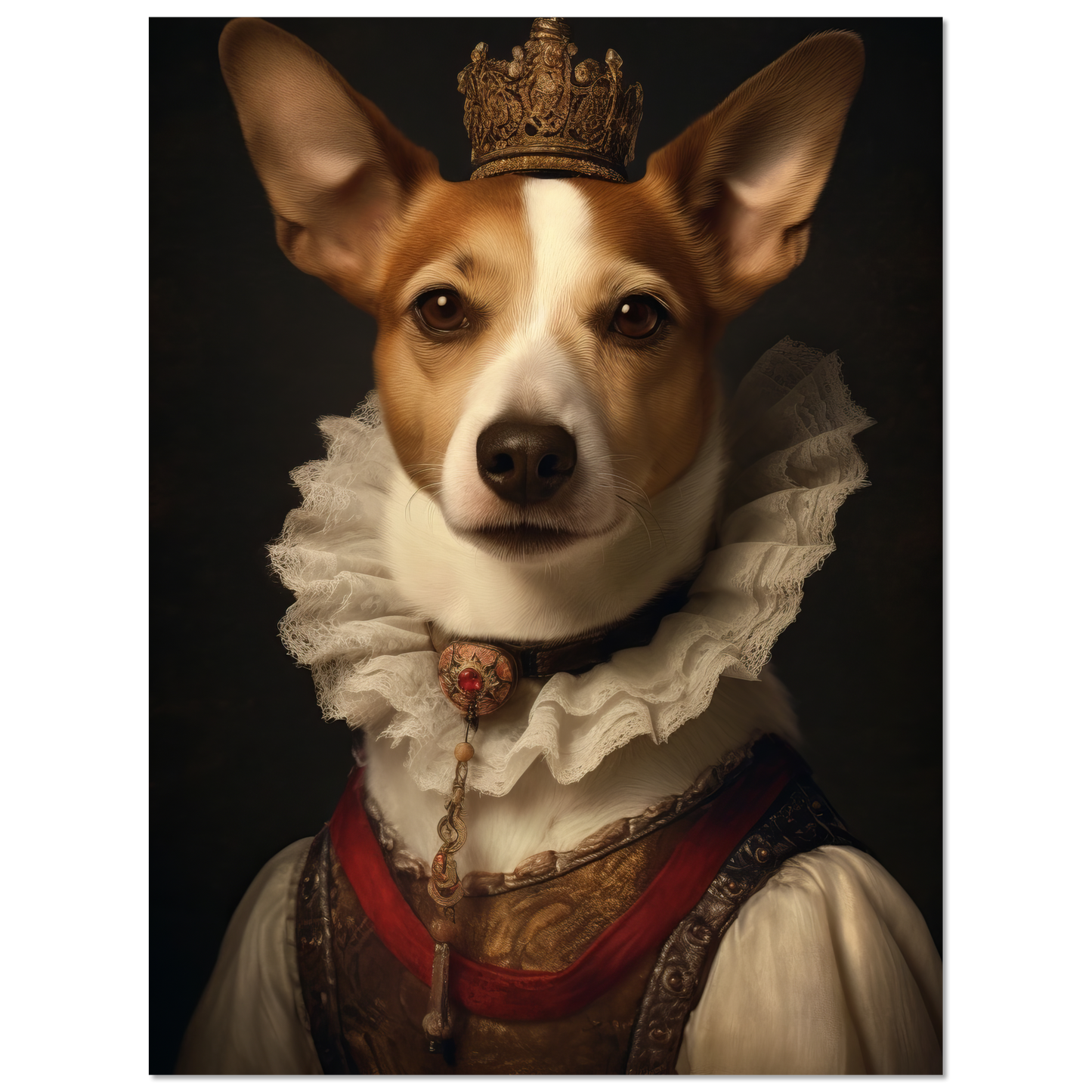 Jack Russell Terrier Renaissance (DOG285)