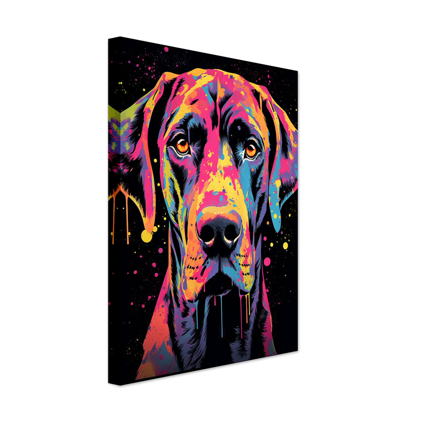 Hund Deutsche Dogge Pop-Art (DOG28)