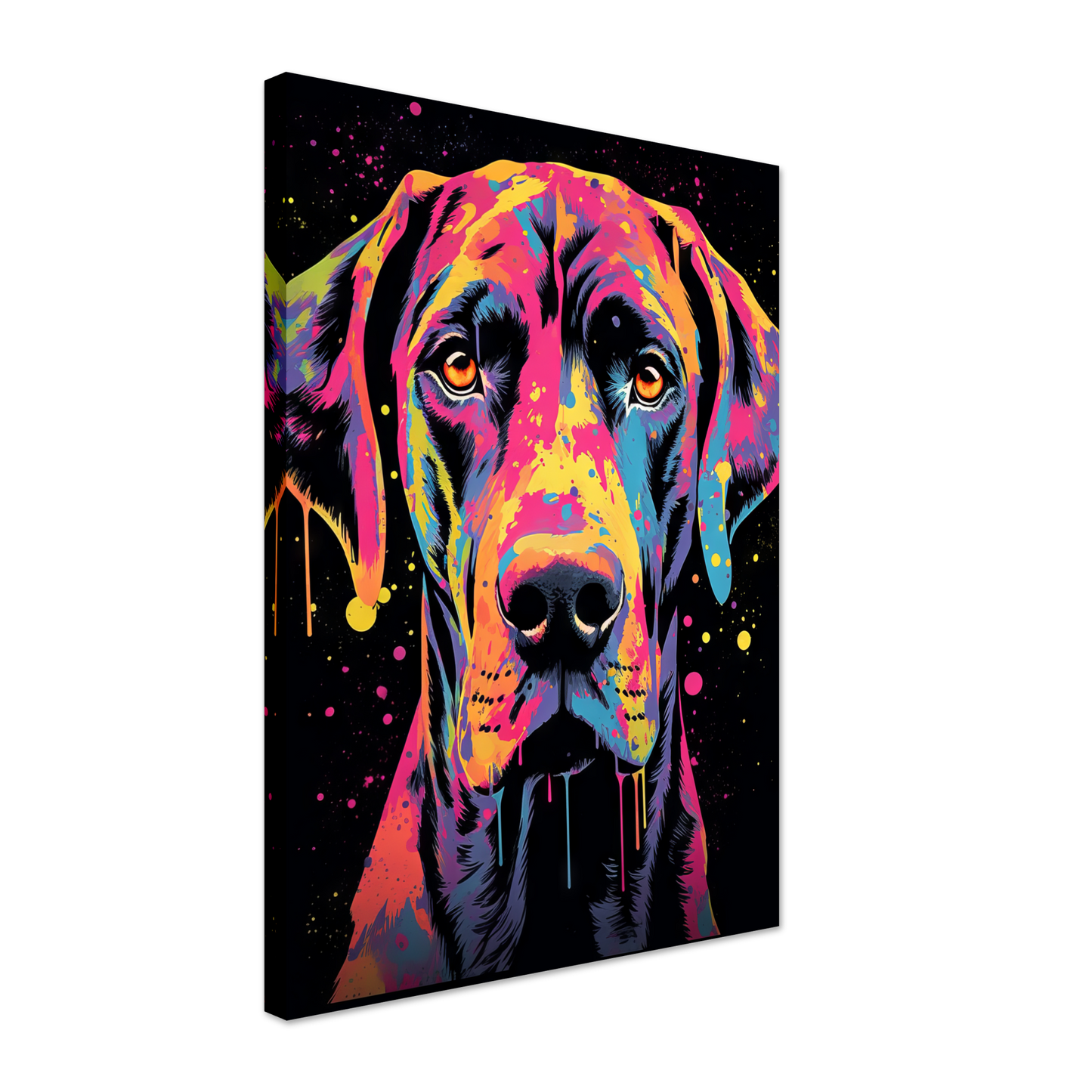 Hund Deutsche Dogge Pop-Art (DOG28)
