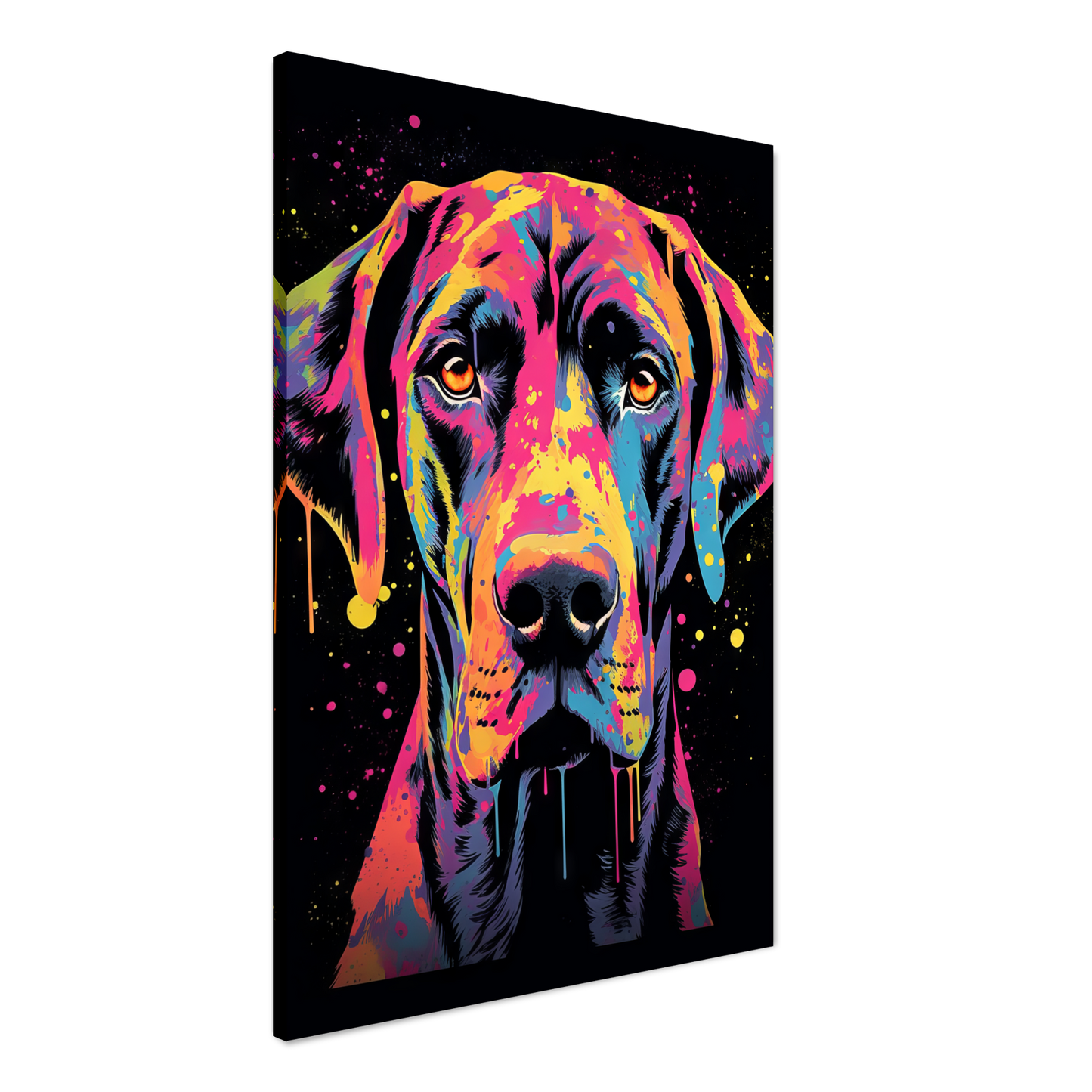 Hund Deutsche Dogge Pop-Art (DOG28)