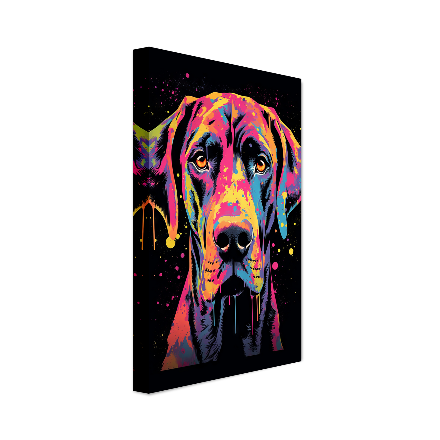 Hund Deutsche Dogge Pop-Art (DOG28)