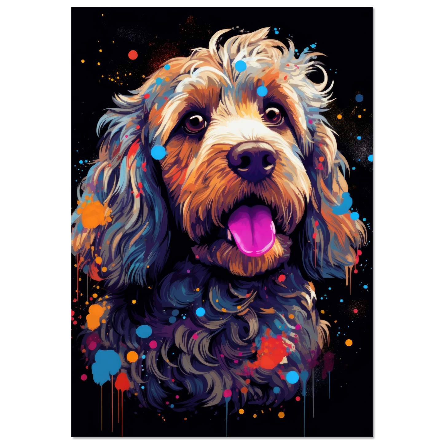 Cockapoo Pop-Art (DOG292)