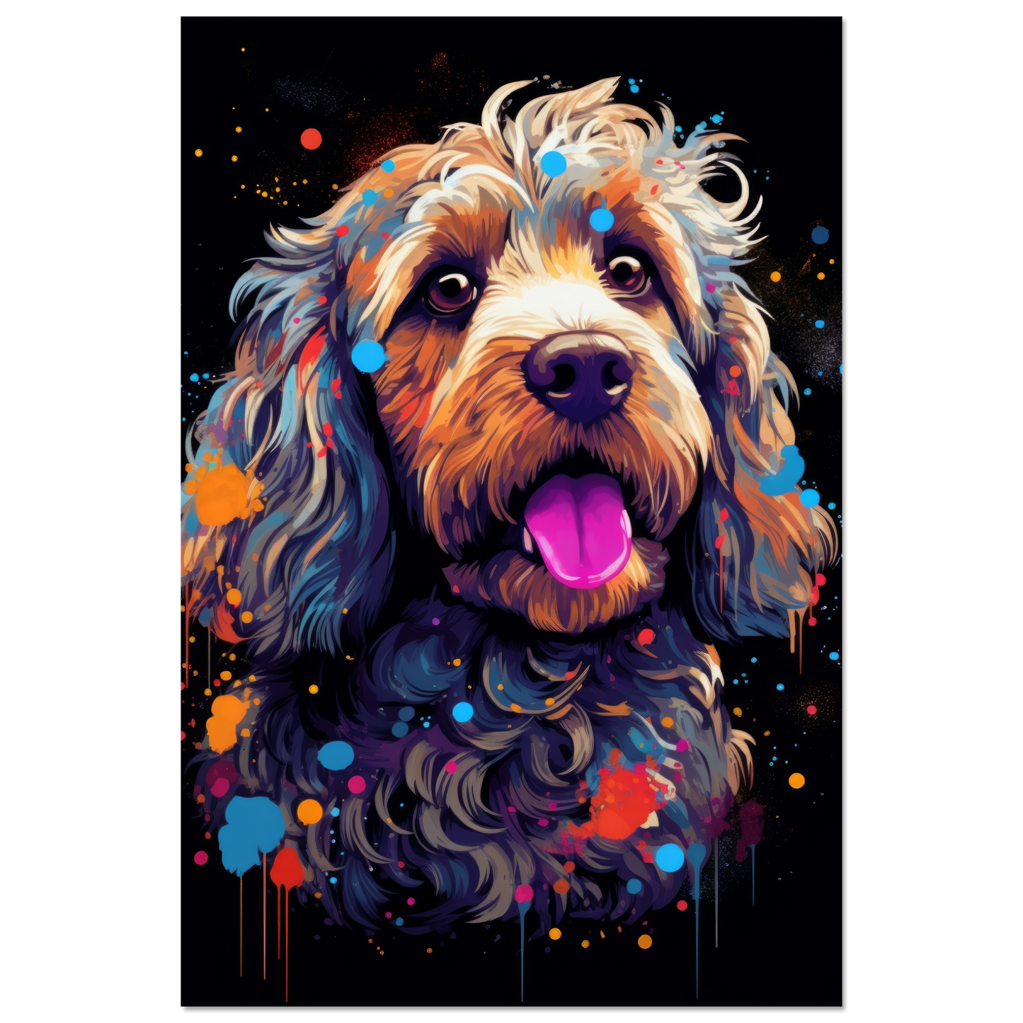 Cockapoo Pop-Art (DOG292)