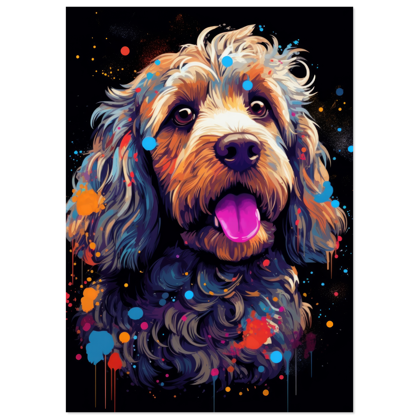 Cockapoo Pop-Art (DOG292)