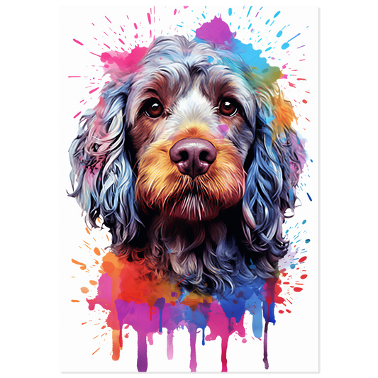 Cockapoo pop art (DOG295)