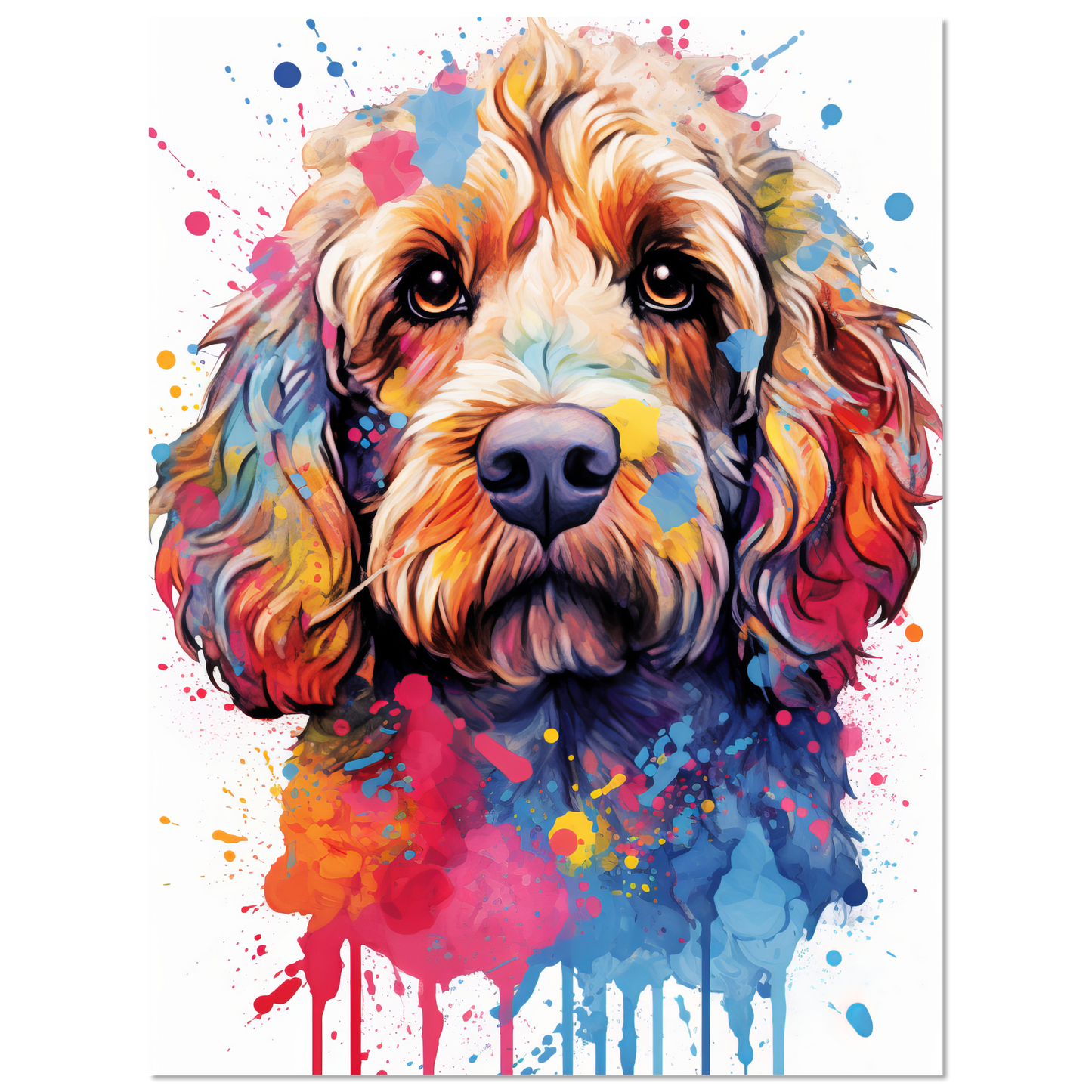 Cockapoo Pop-Art (DOG296)