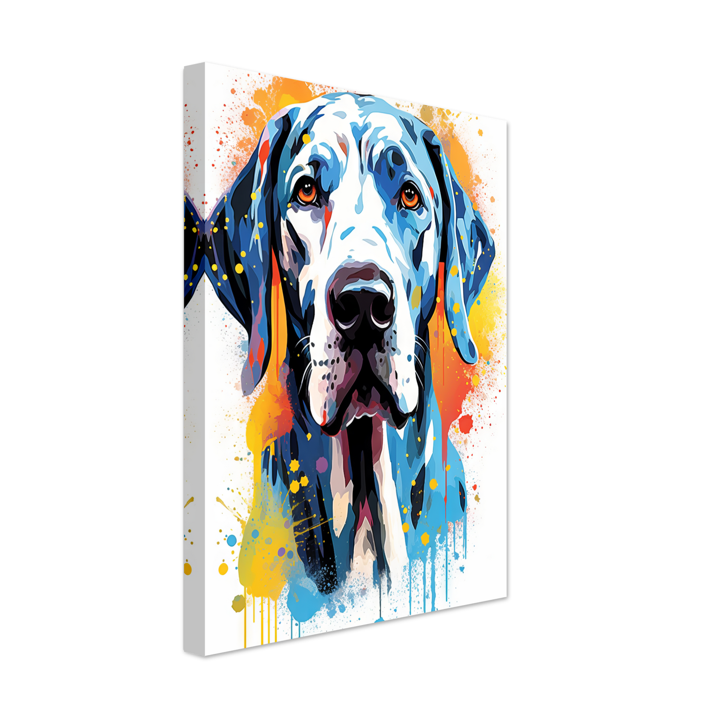 Hund Deutsche Dogge Pop-Art (DOG29)