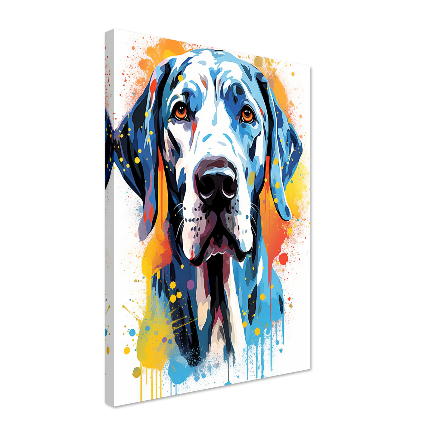 Hund Deutsche Dogge Pop-Art (DOG29)