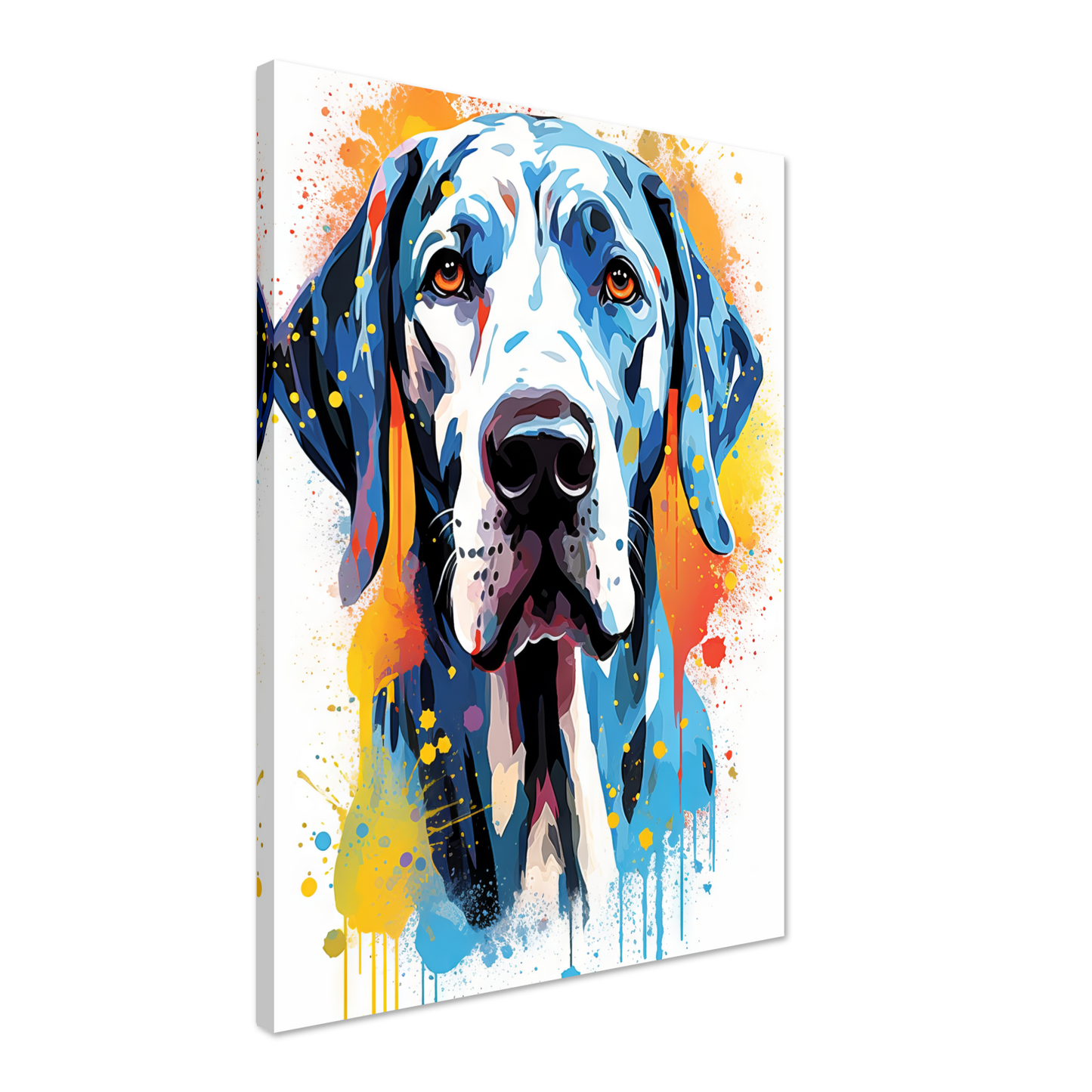 Hund Deutsche Dogge Pop-Art (DOG29)