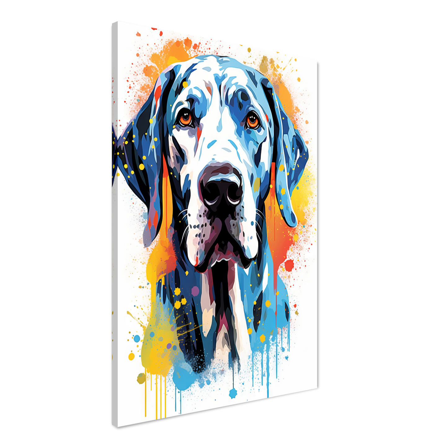 Hund Deutsche Dogge Pop-Art (DOG29)