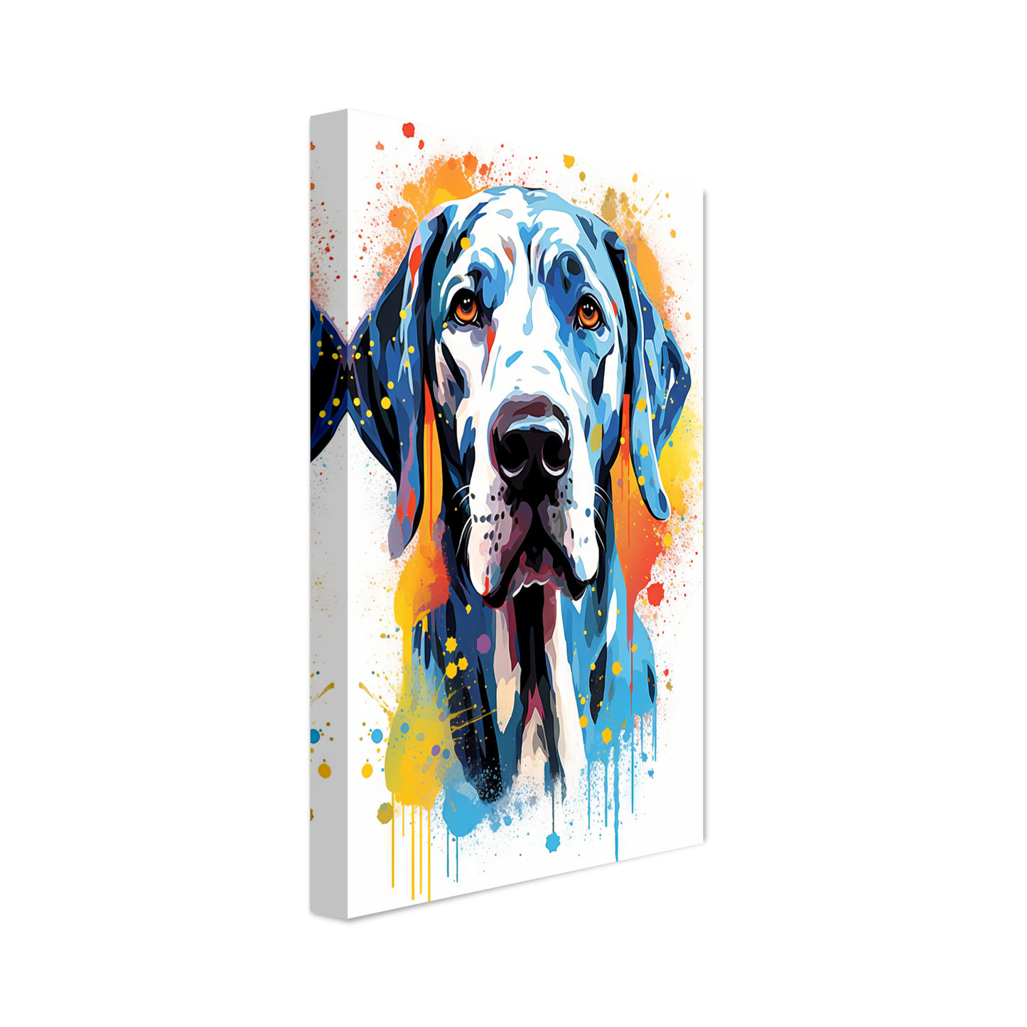 Hund Deutsche Dogge Pop-Art (DOG29)