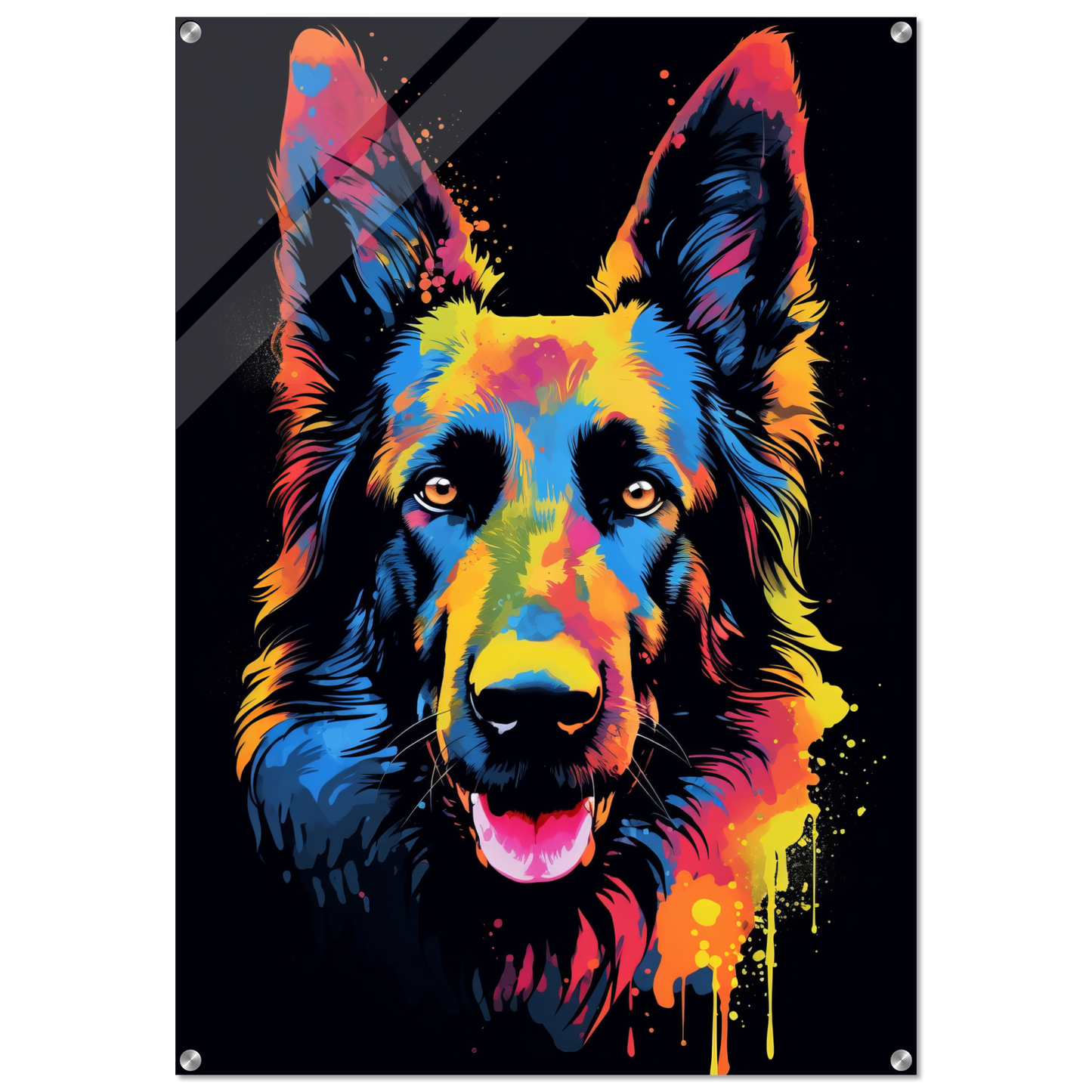 Belgischer Schäferhund Pop-Art (DOG301)