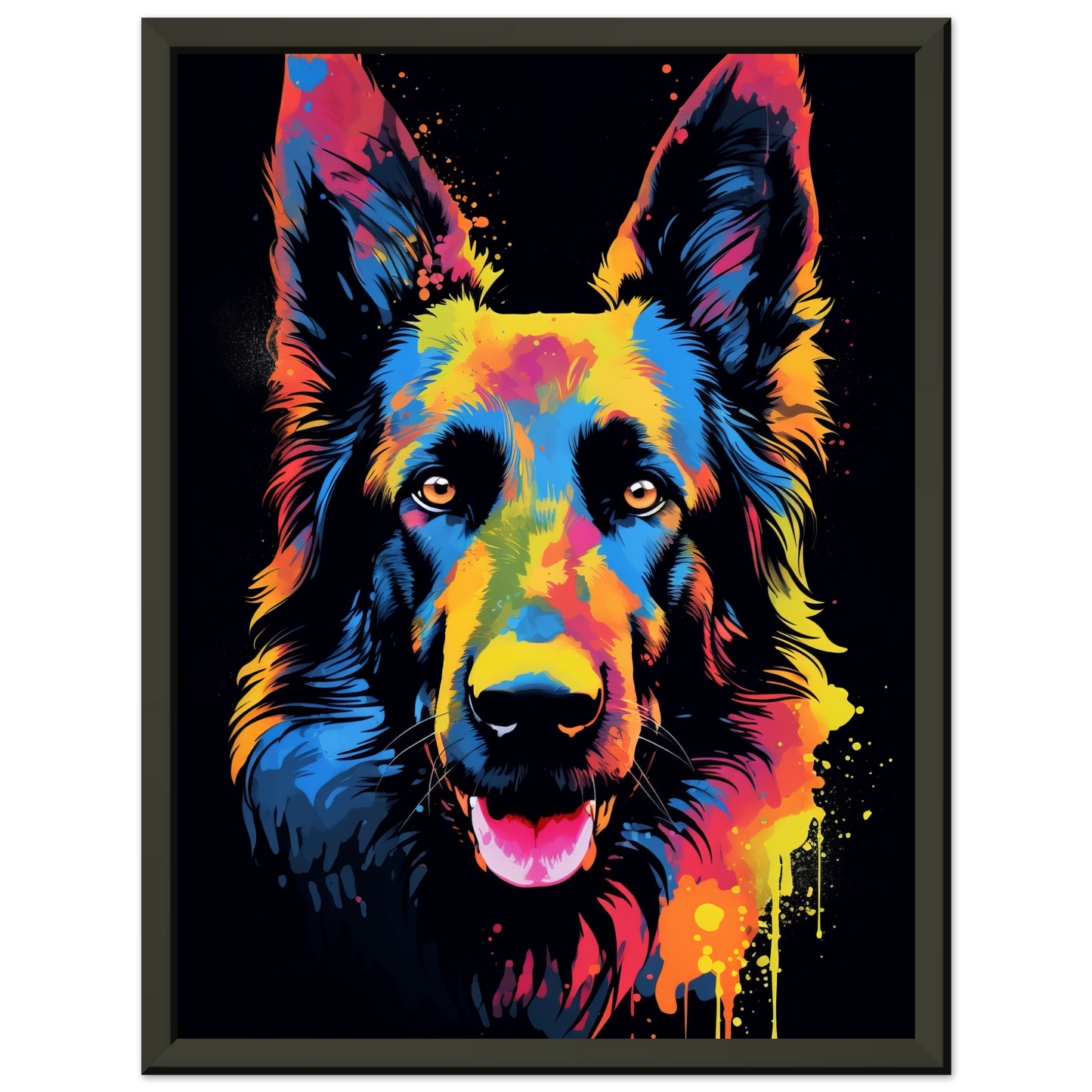 Belgischer Schäferhund Pop-Art (DOG301)