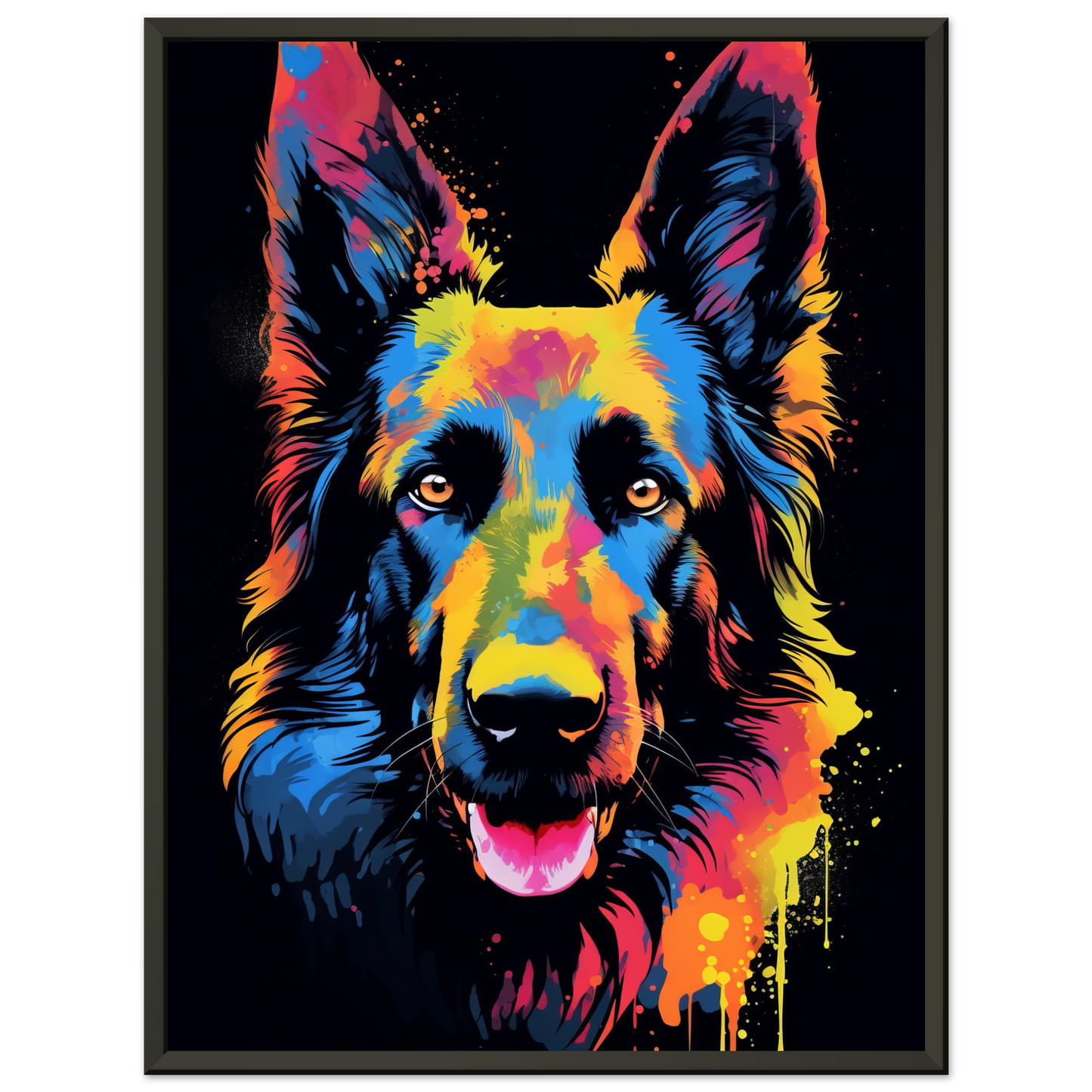 Belgischer Schäferhund Pop-Art (DOG301)