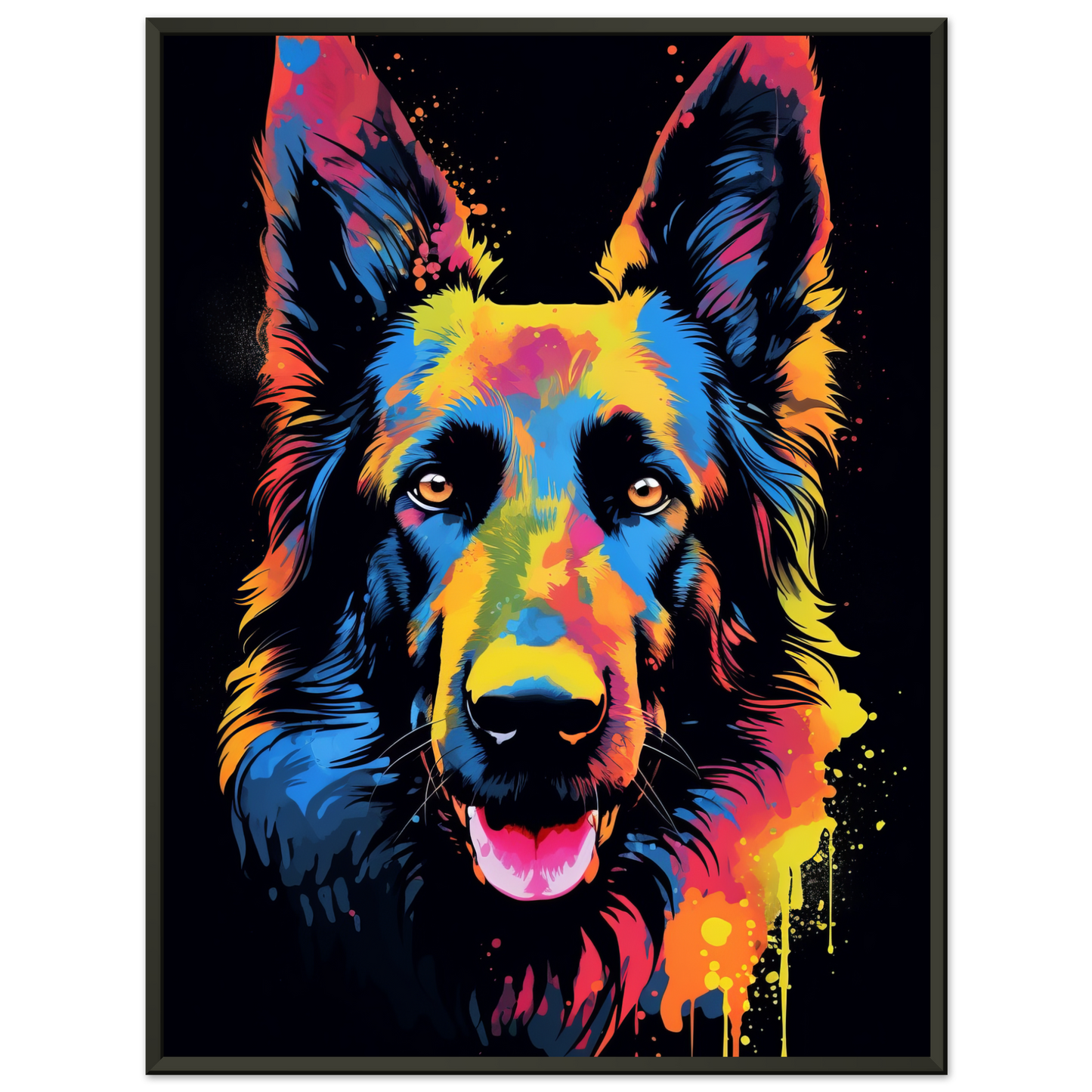 Belgischer Schäferhund Pop-Art (DOG301)