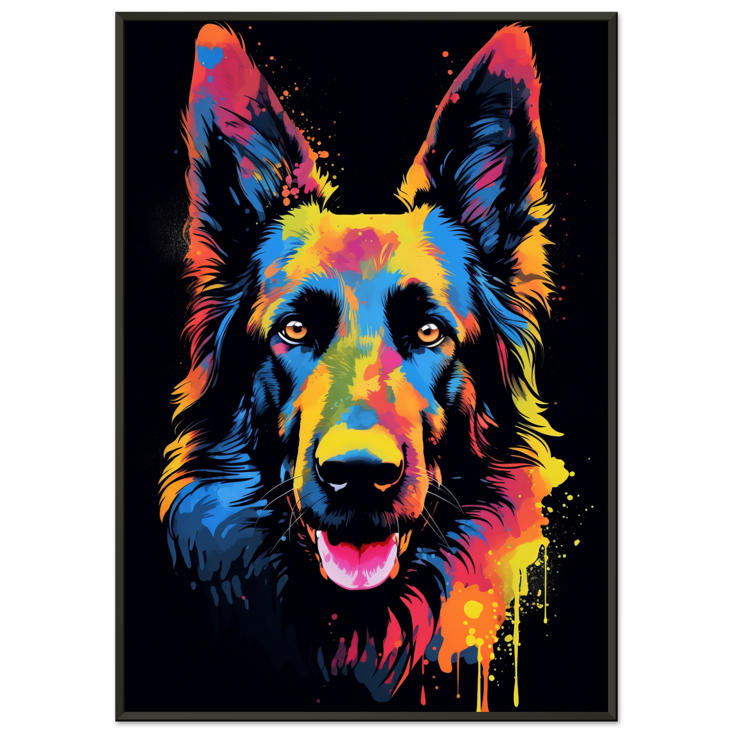 Belgischer Schäferhund Pop-Art (DOG301)
